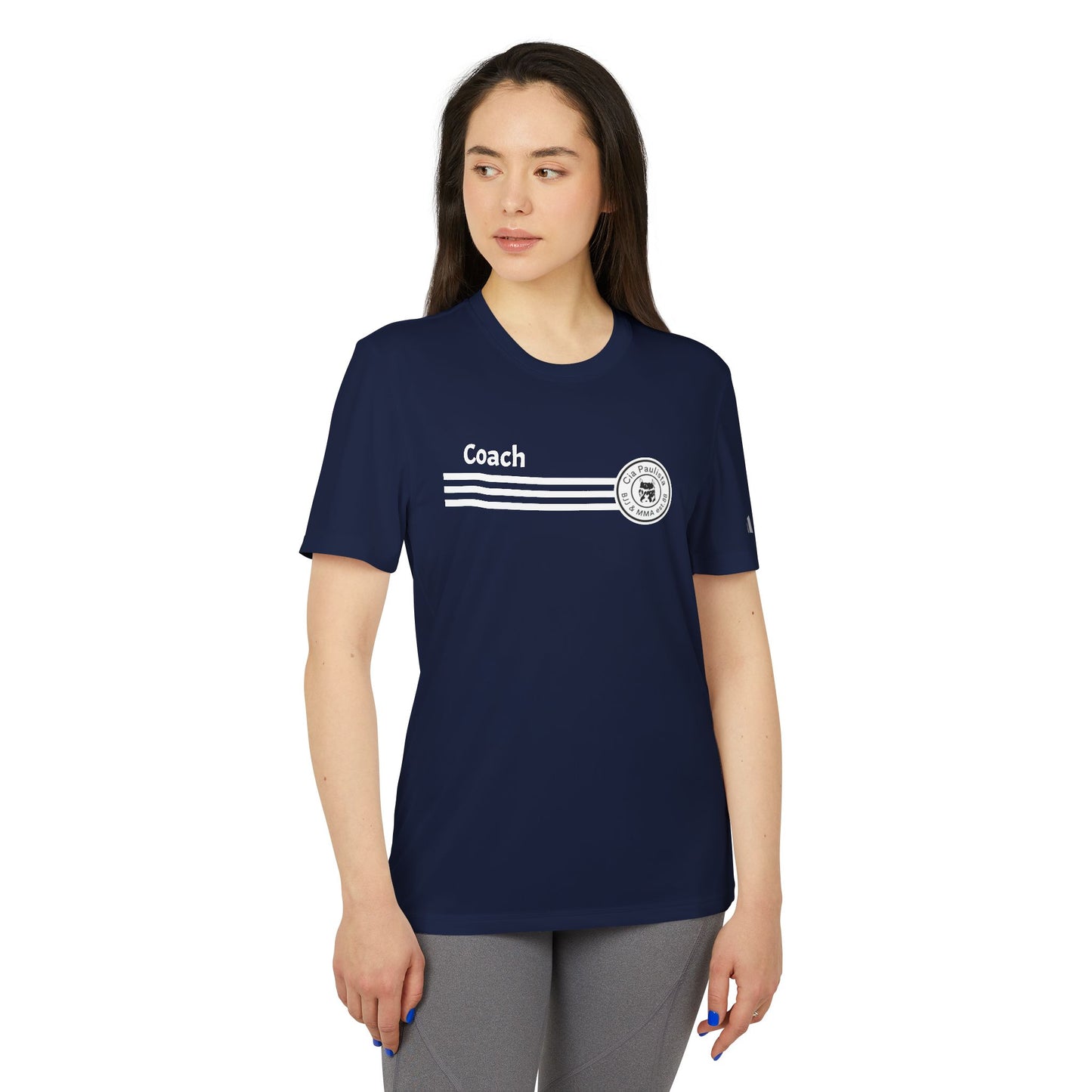 Camiseta oficial do treinador / destaque da adidas® Camiseta esportiva unissex