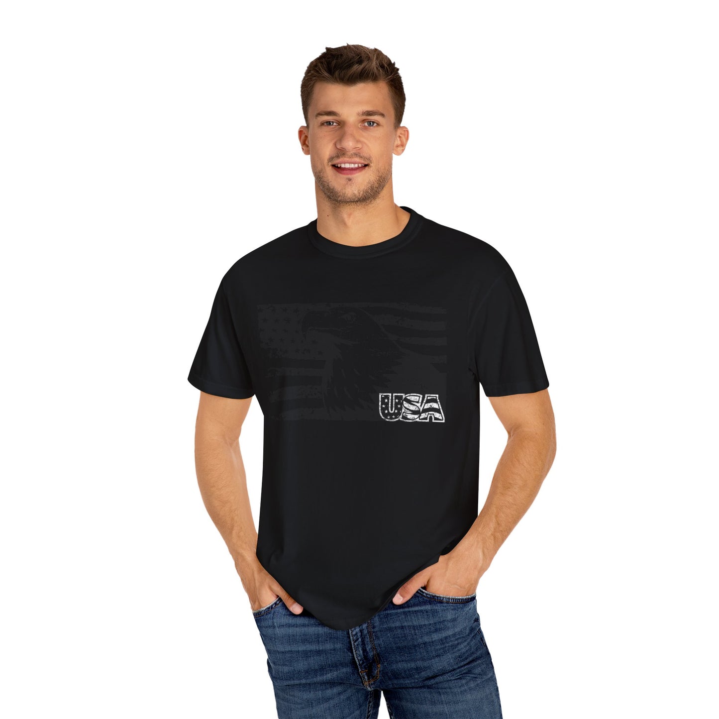GP Eagle / Unisex Garment-Dyed T-shirt