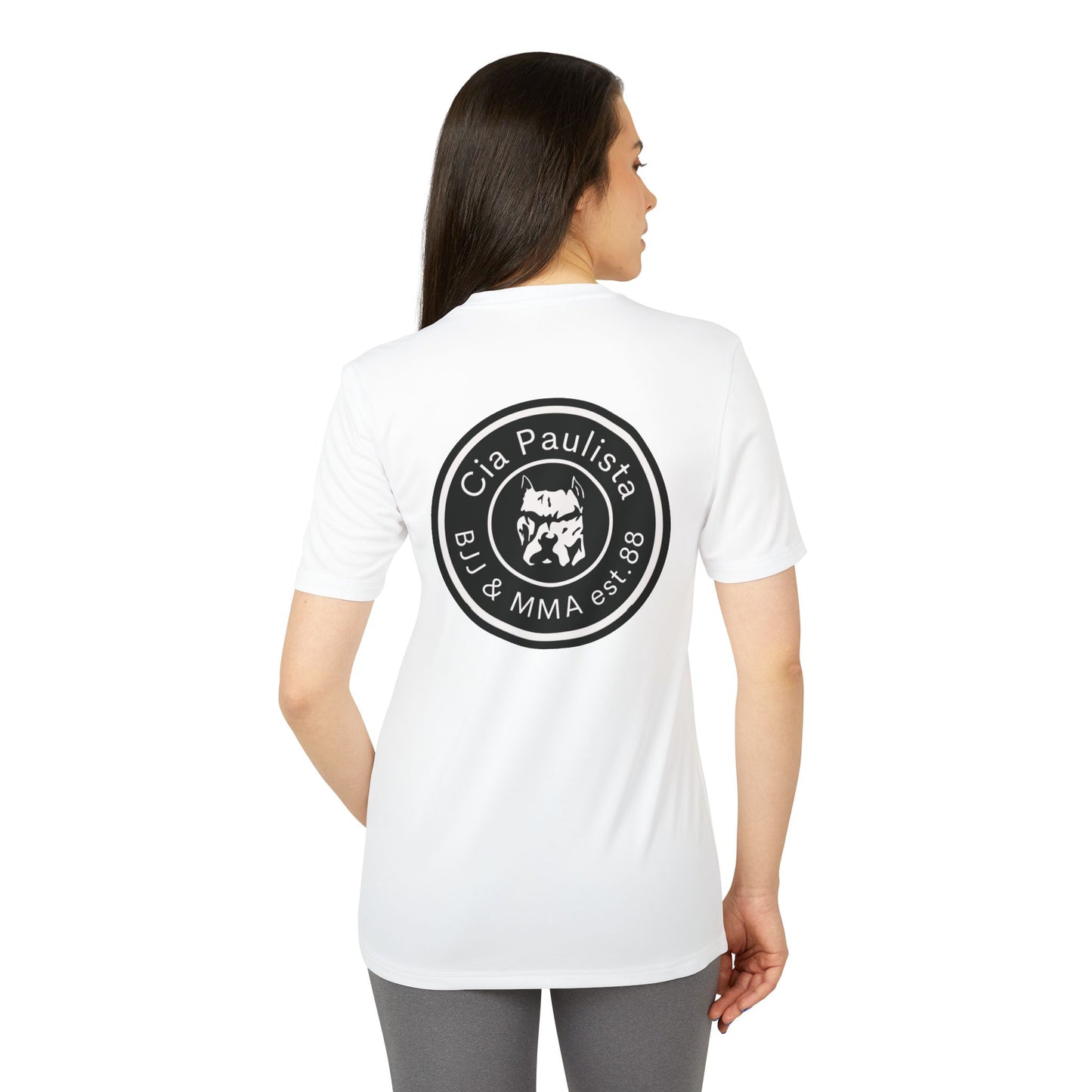 Coleção White to Black 2024 / Tradicional / Destaque da Adidas® / Camiseta esportiva unissex