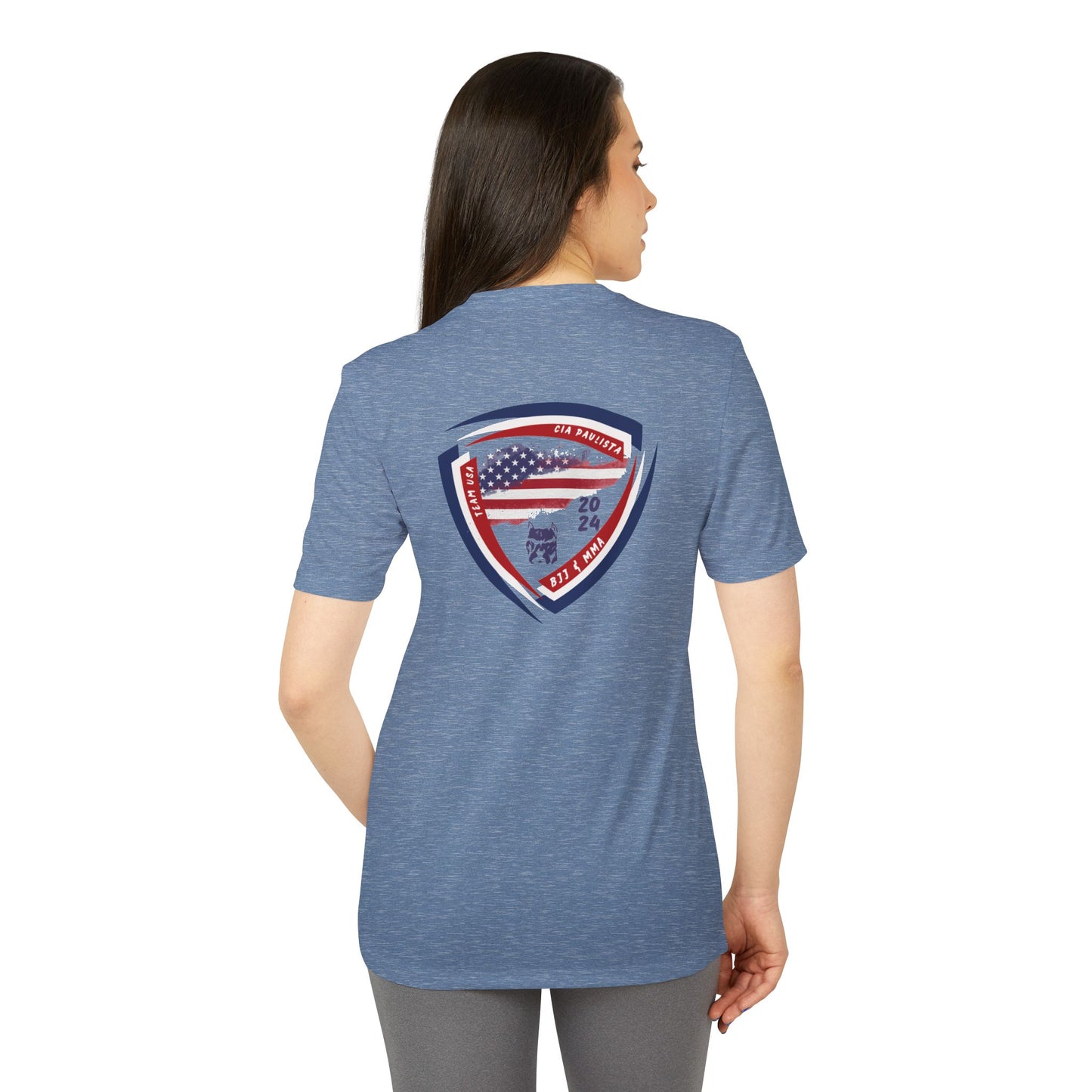 Team USA / Blue Dog adidas® Unisex Sport T-shirt