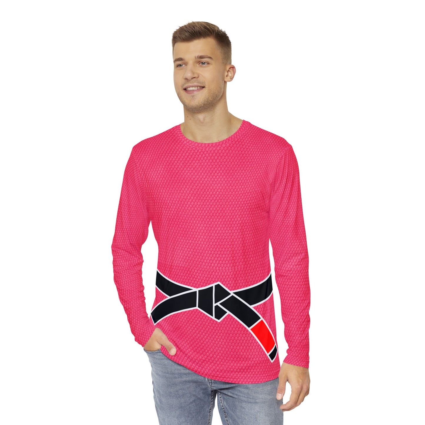 Pajama Pink Black Belt