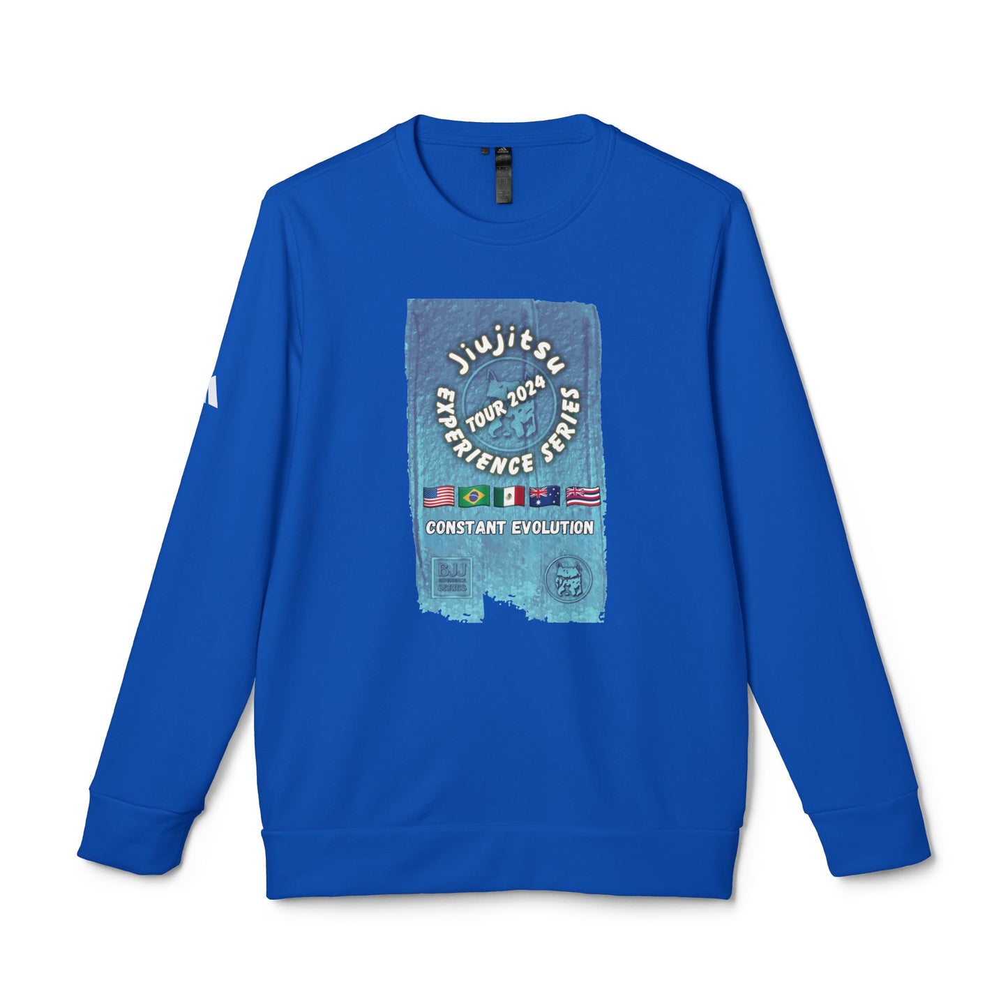JIUJITSU EXPERIENCE TOUR 2024 / featured by adidas® Unisex Fleece Crewneck Sweatshirt