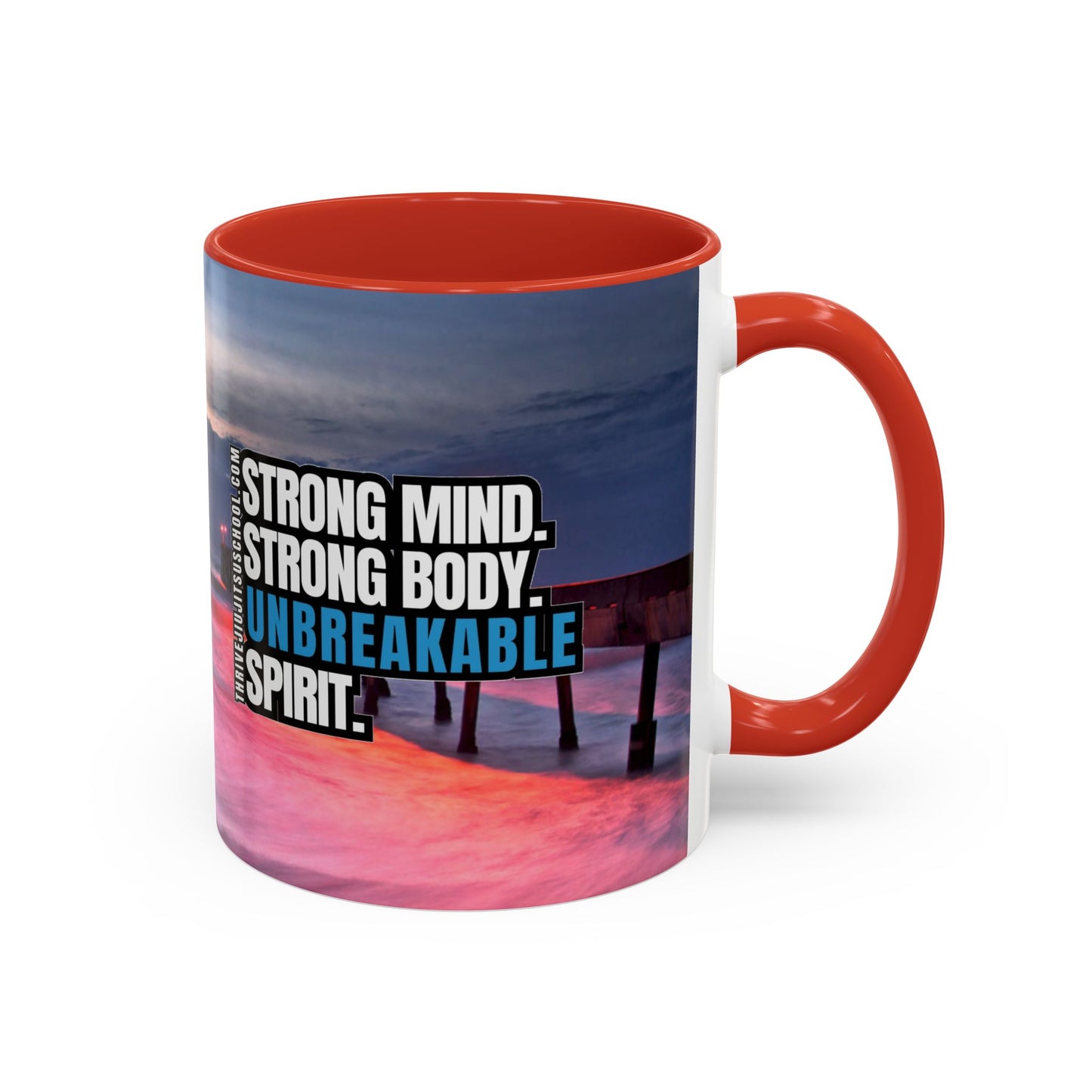 Unbreakable Spirit Mug – Strong Mind, Strong Body
