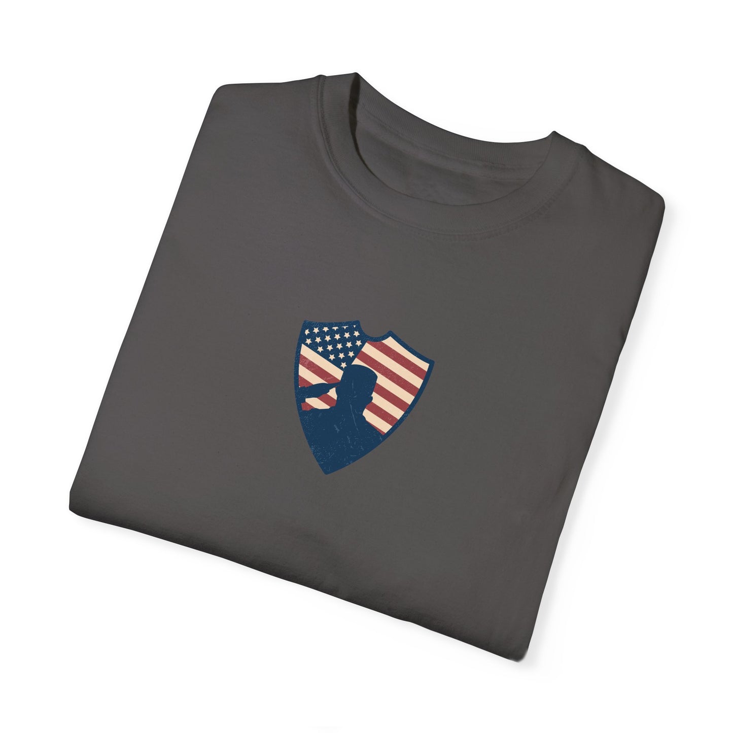GP /Defending the Land of the Free / Unisex Garment-Dyed T-shirt
