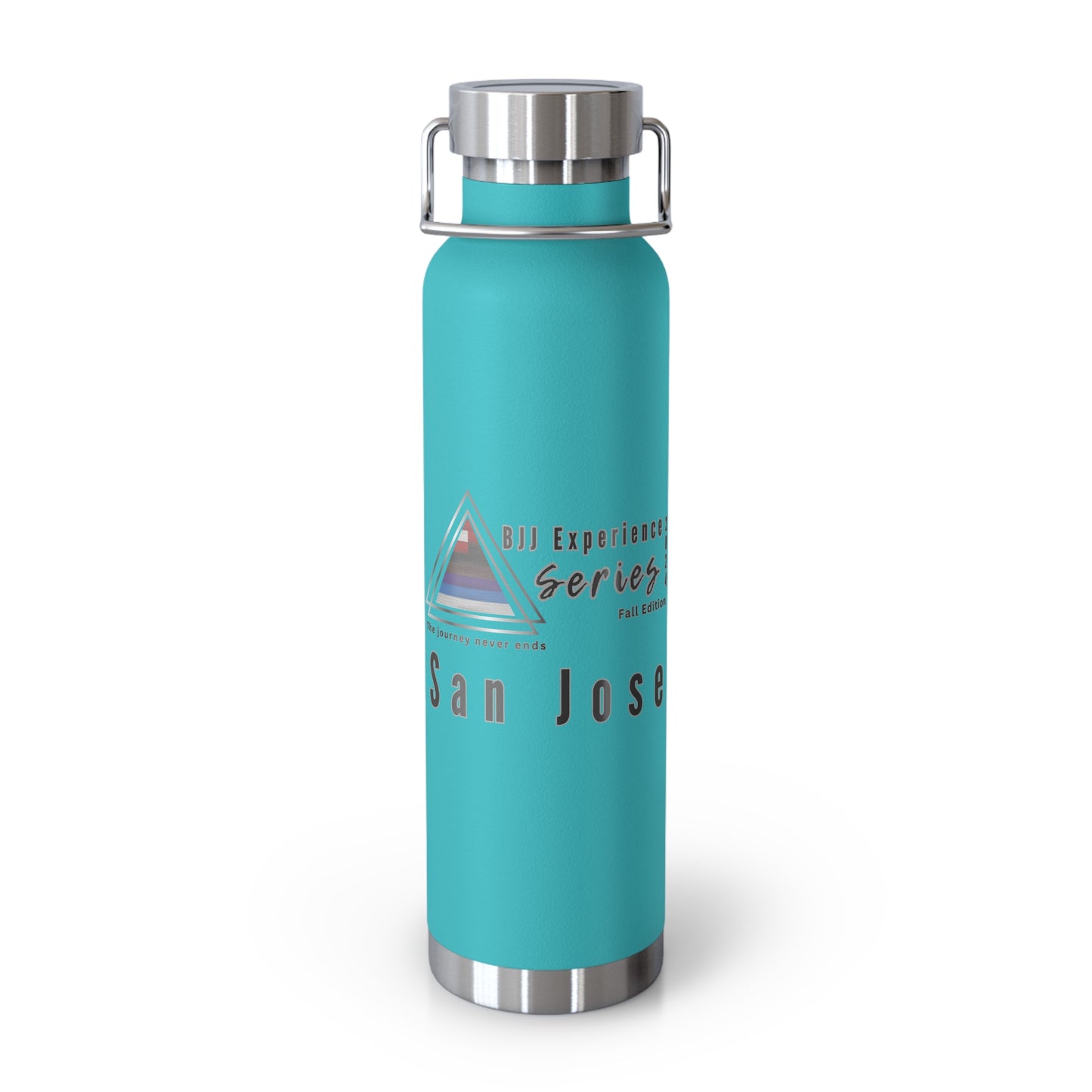 San Jose BJJ Experience / Garrafa de cobre com isolamento a vácuo, 22oz