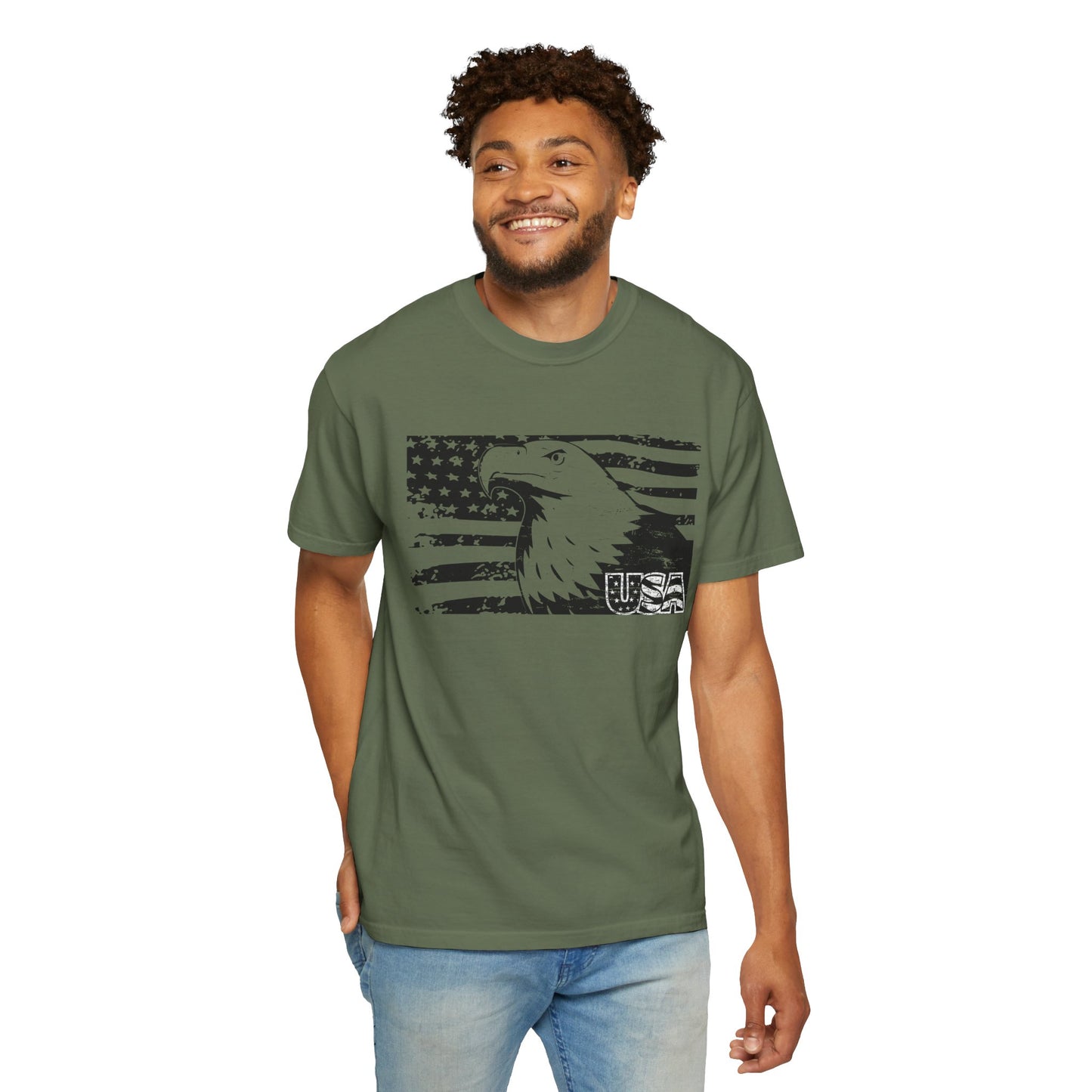 GP Eagle / Unisex Garment-Dyed T-shirt