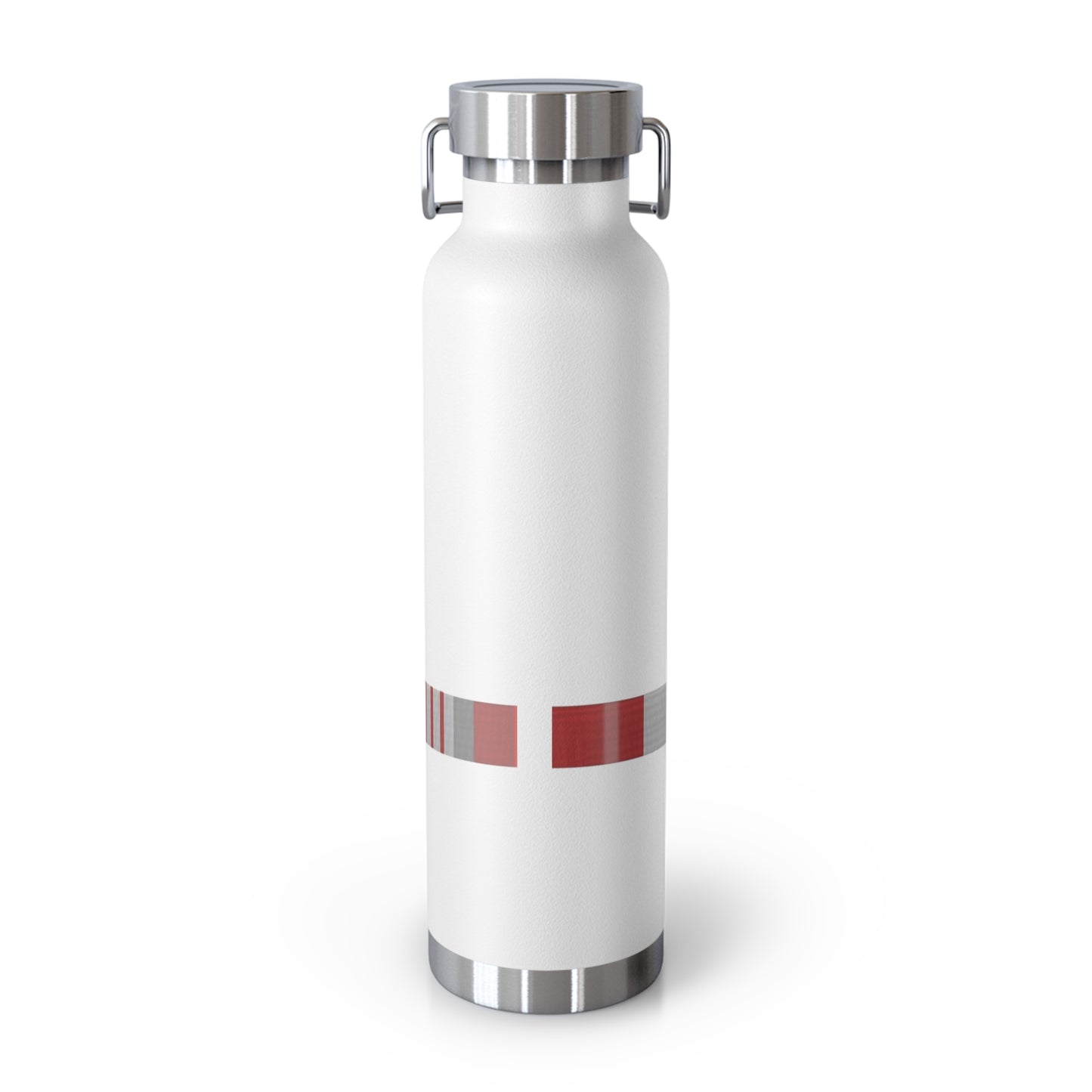 Bottles Collection 2024 / Coral Belt / White / BC/02 /Copper Vacuum Insulated Bottle, 22oz