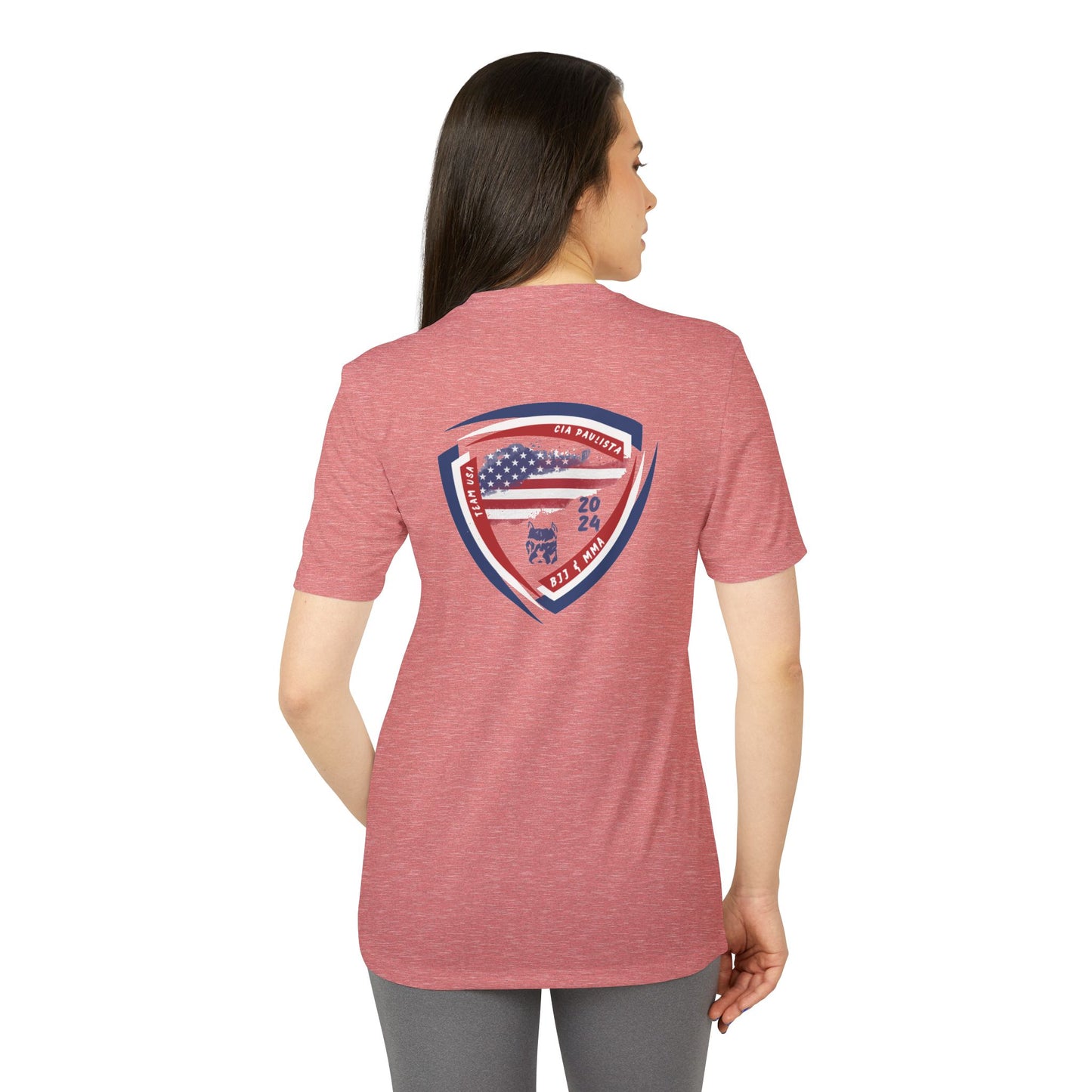 Team USA / Blue Dog adidas® Unisex Sport T-shirt