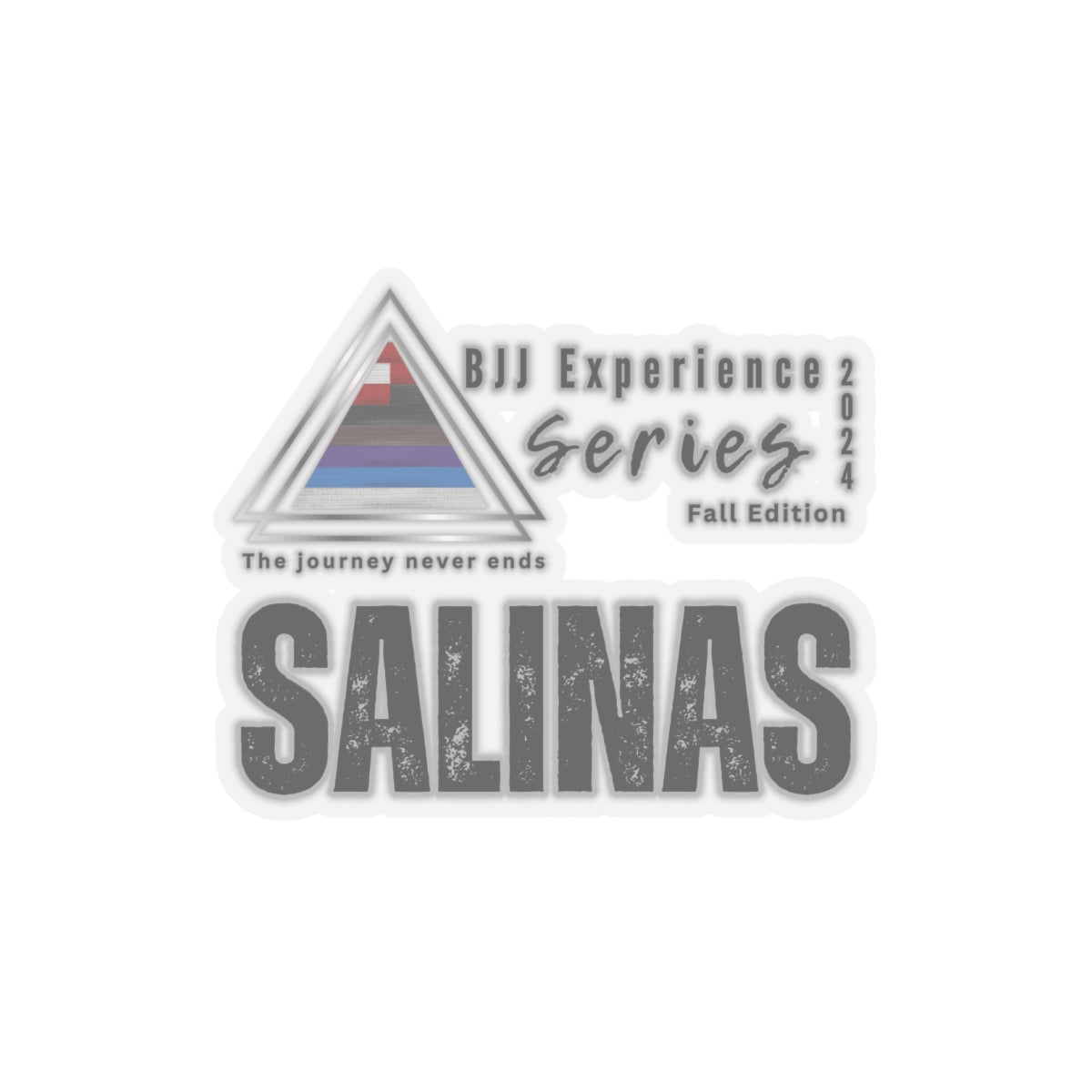 Salinas Bjj Experience / Adesivos Kiss-Cut