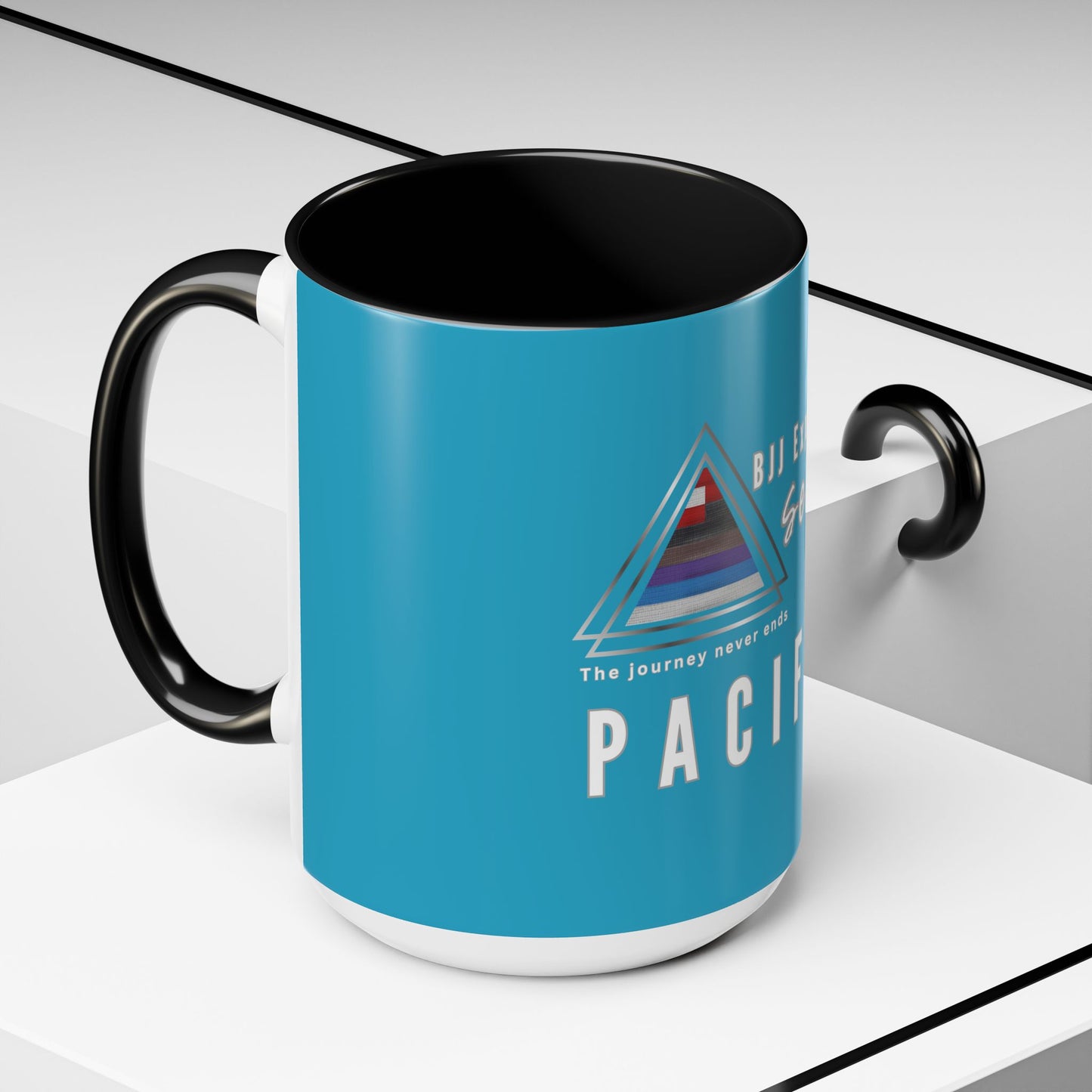Taza con la experiencia en BJJ de Pacifica