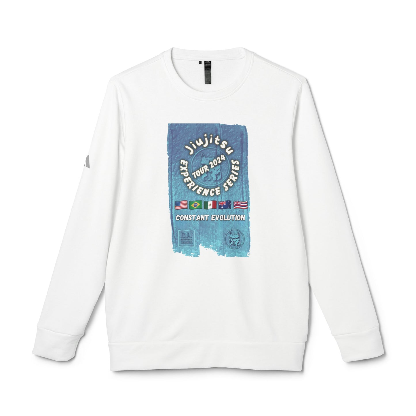 JIUJITSU EXPERIENCE TOUR 2024 / featured by adidas® Unisex Fleece Crewneck Sweatshirt