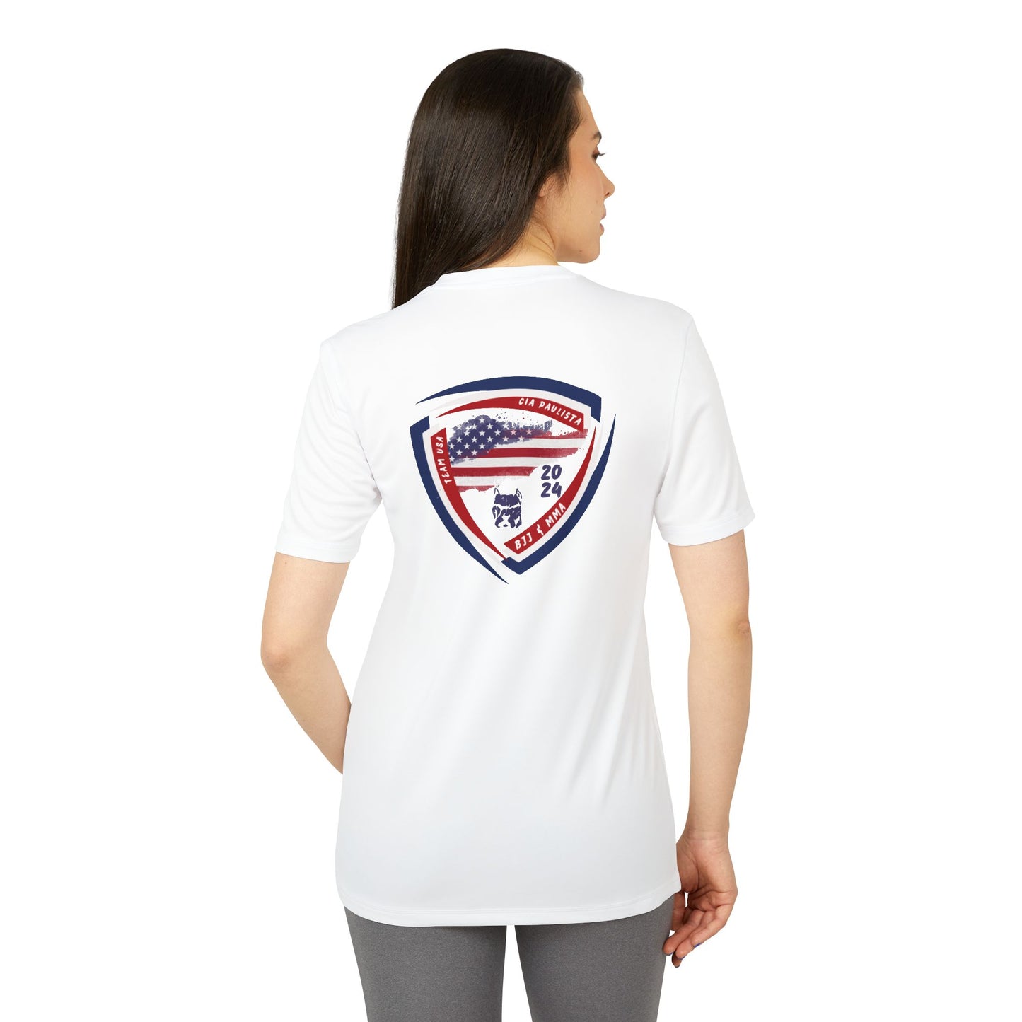 Team USA / Blue Dog adidas® Unisex Sport T-shirt