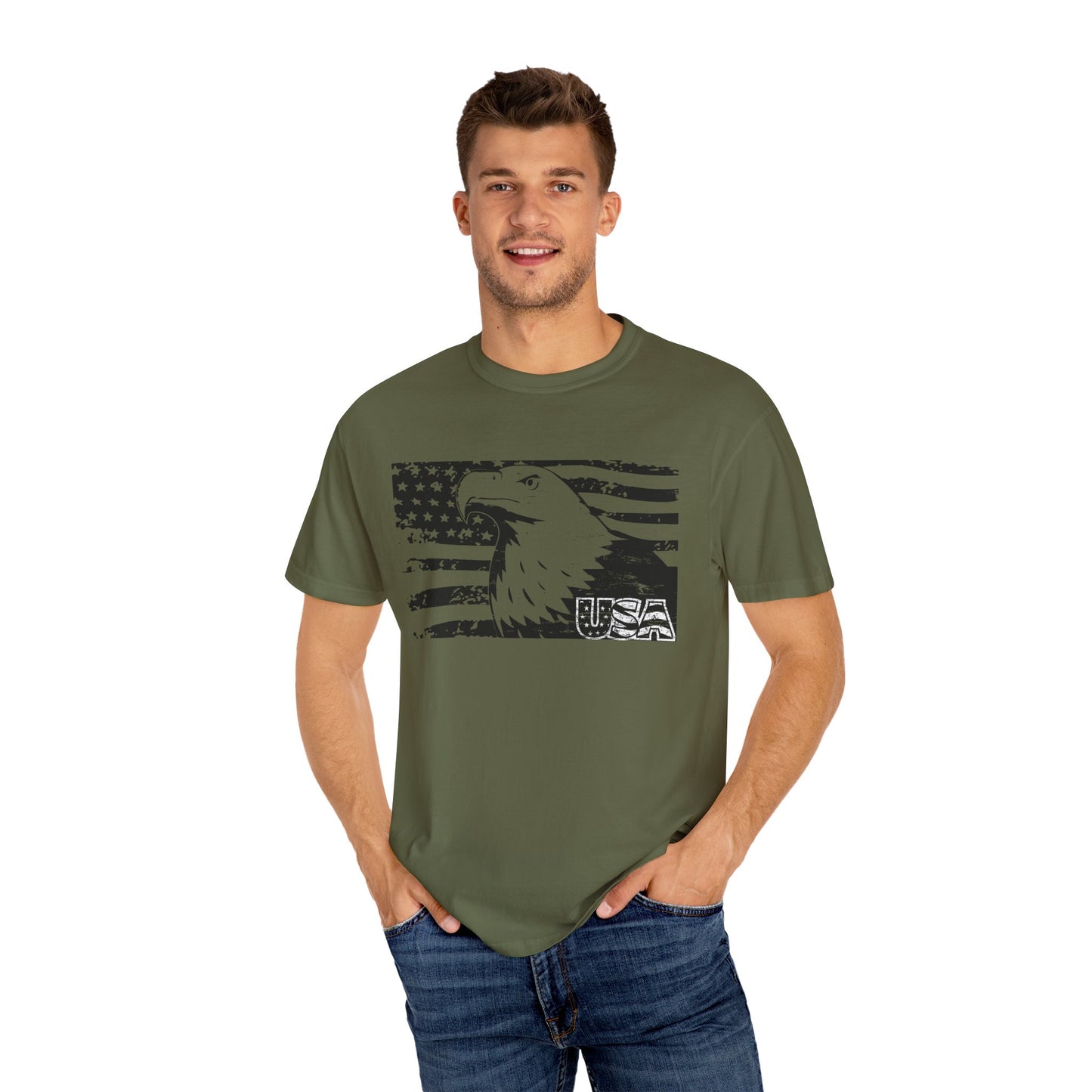 GP Eagle / Unisex Garment-Dyed T-shirt