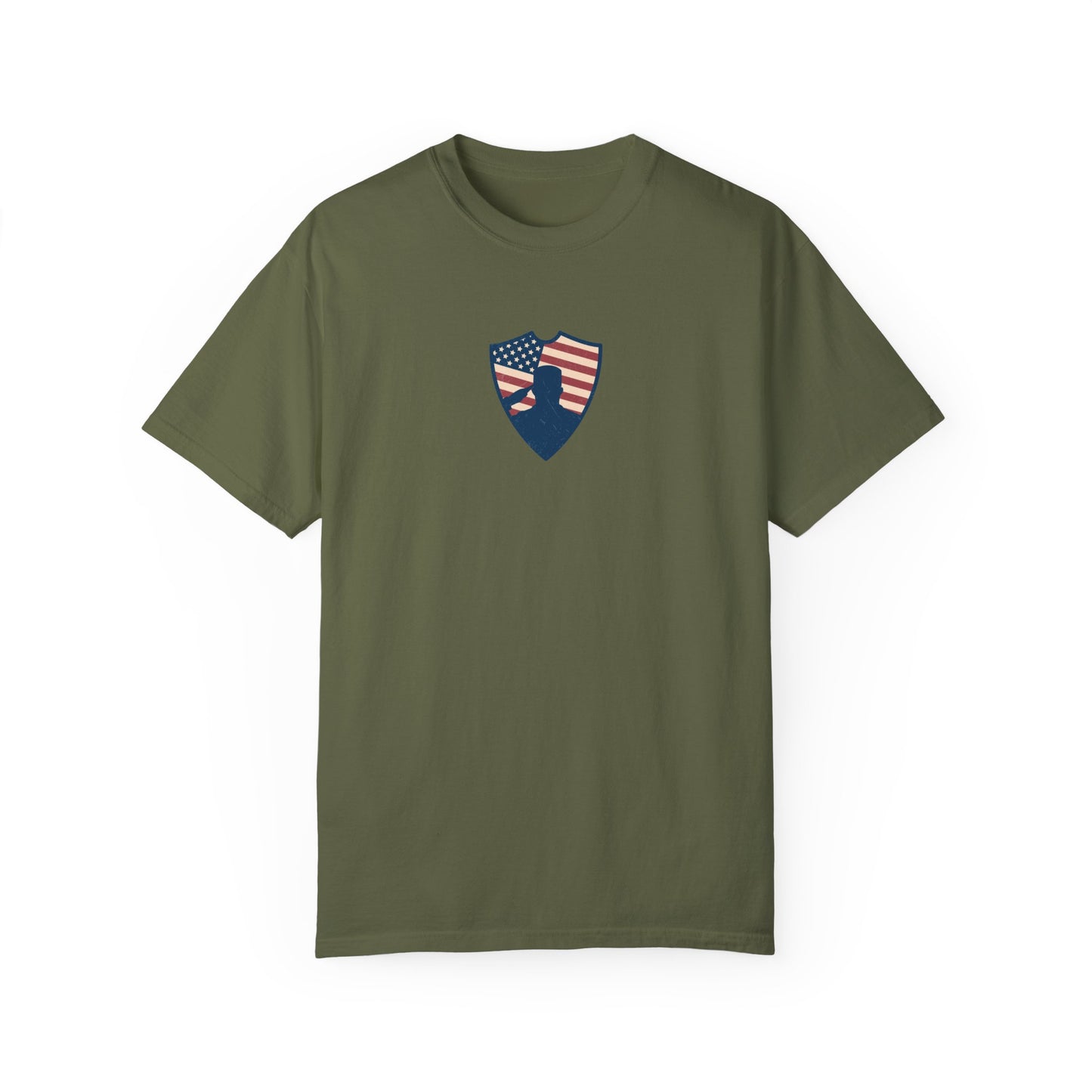 GP /Defending the Land of the Free / Unisex Garment-Dyed T-shirt