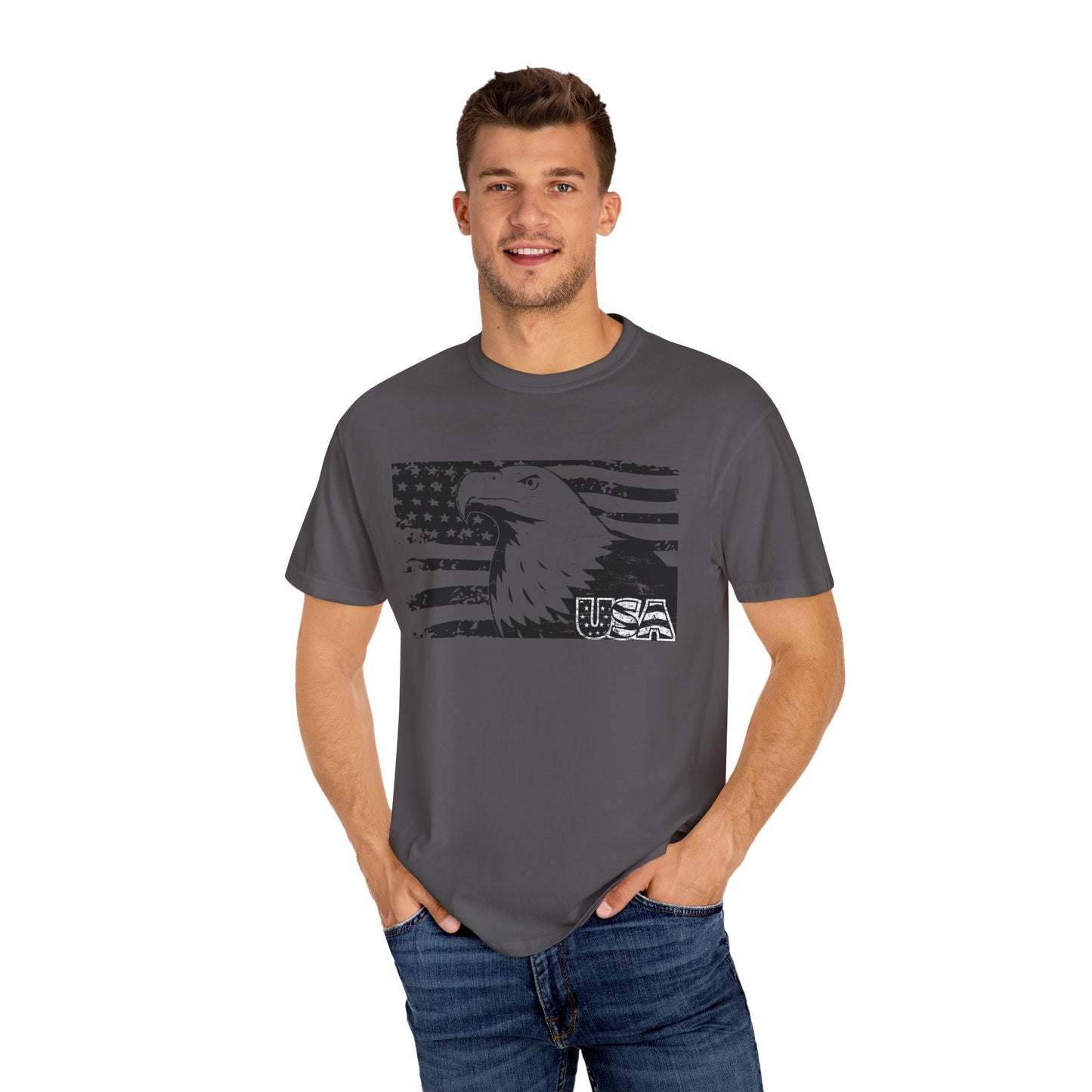 GP Eagle / Unisex Garment-Dyed T-shirt