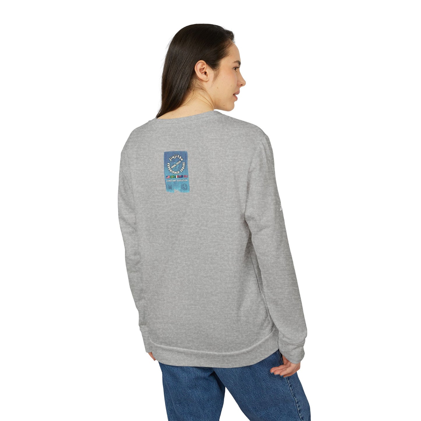 JIUJITSU EXPERIENCE TOUR 2024 / featured by adidas® Unisex Fleece Crewneck Sweatshirt