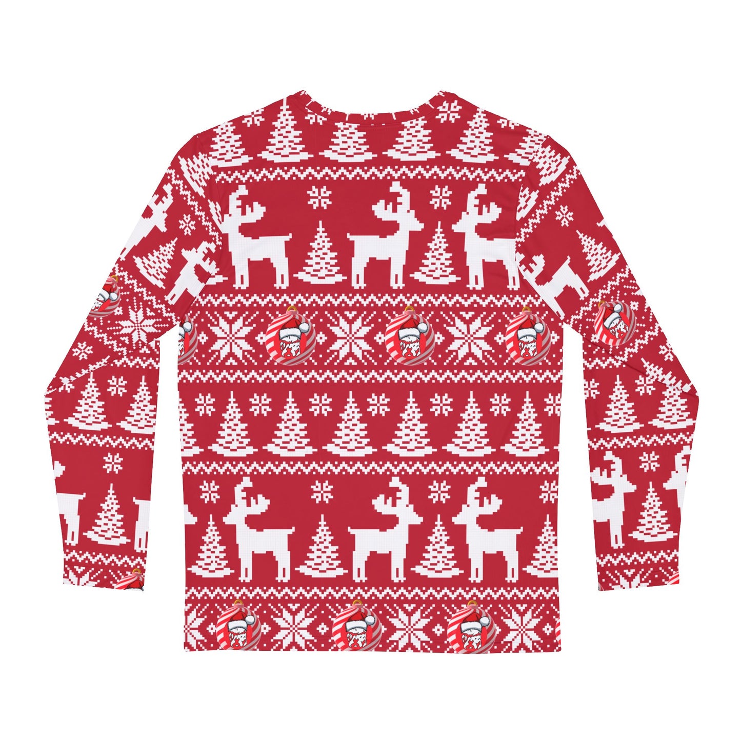 Cia Paulista Red Holiday Sweater