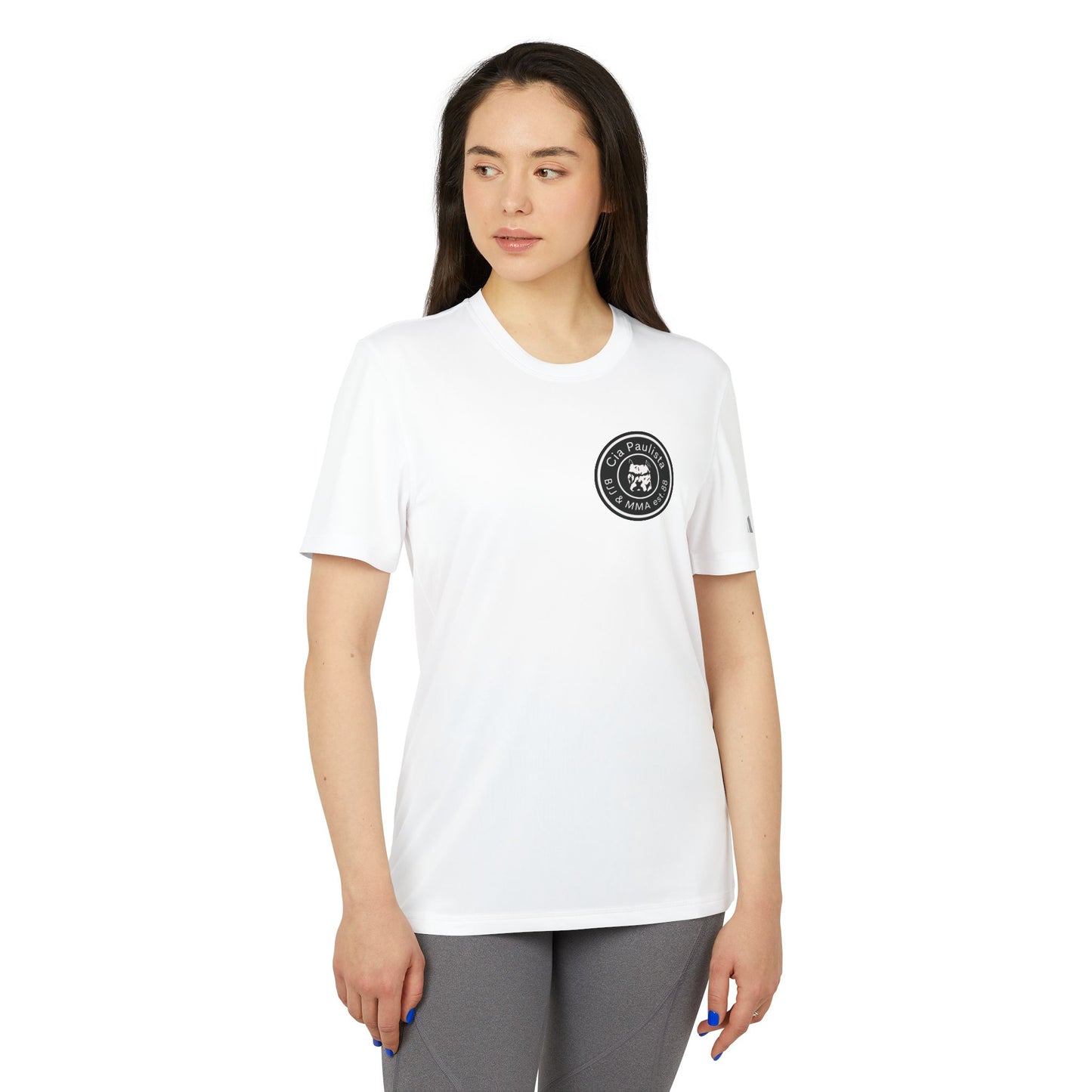 Coleção White to Black 2024 / Tradicional / Destaque da Adidas® / Camiseta esportiva unissex