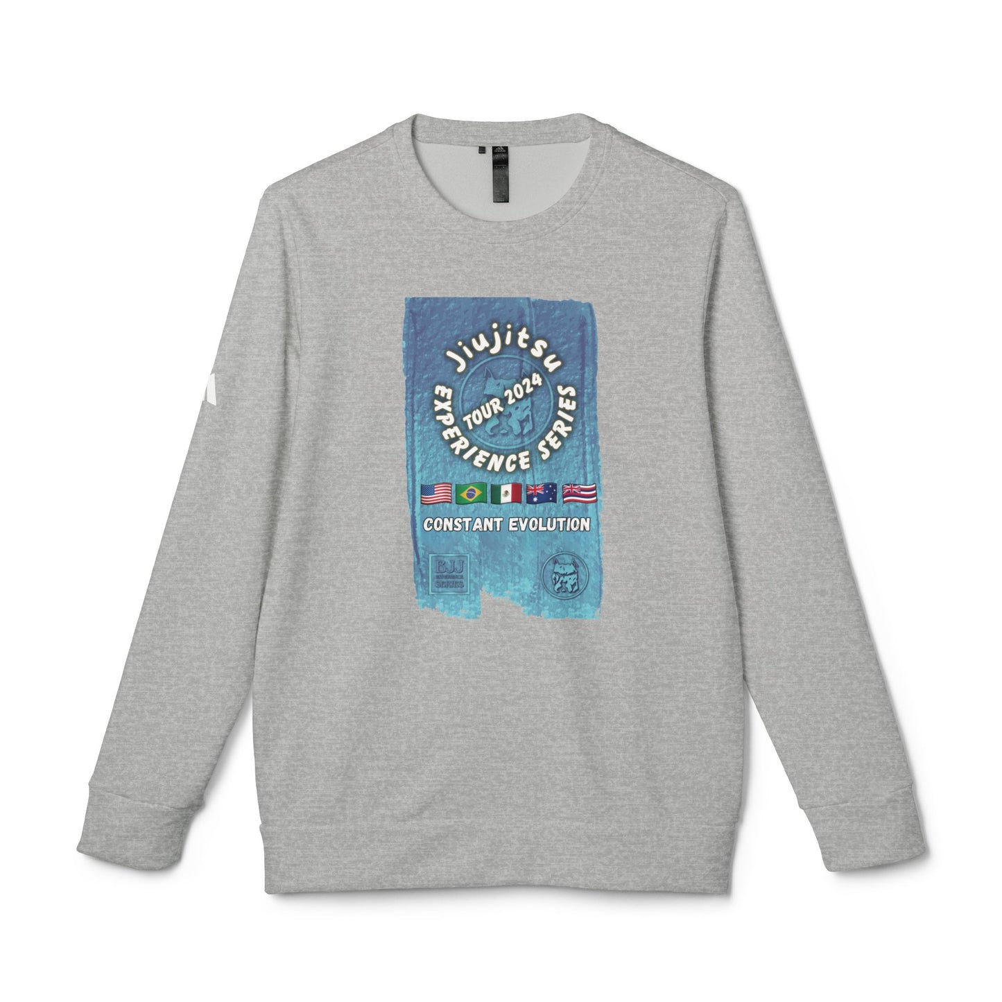 JIUJITSU EXPERIENCE TOUR 2024 / featured by adidas® Unisex Fleece Crewneck Sweatshirt