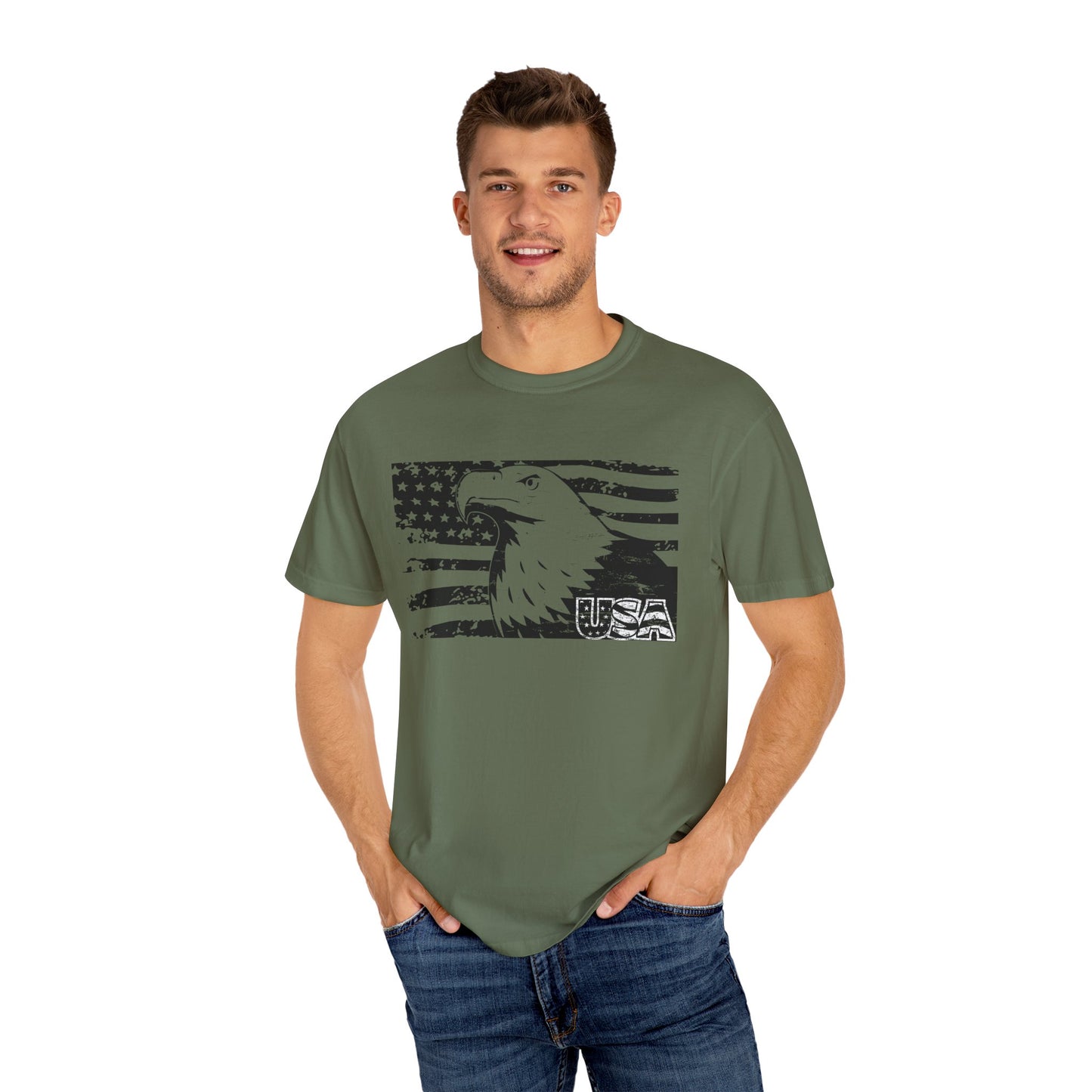 GP Eagle / Unisex Garment-Dyed T-shirt