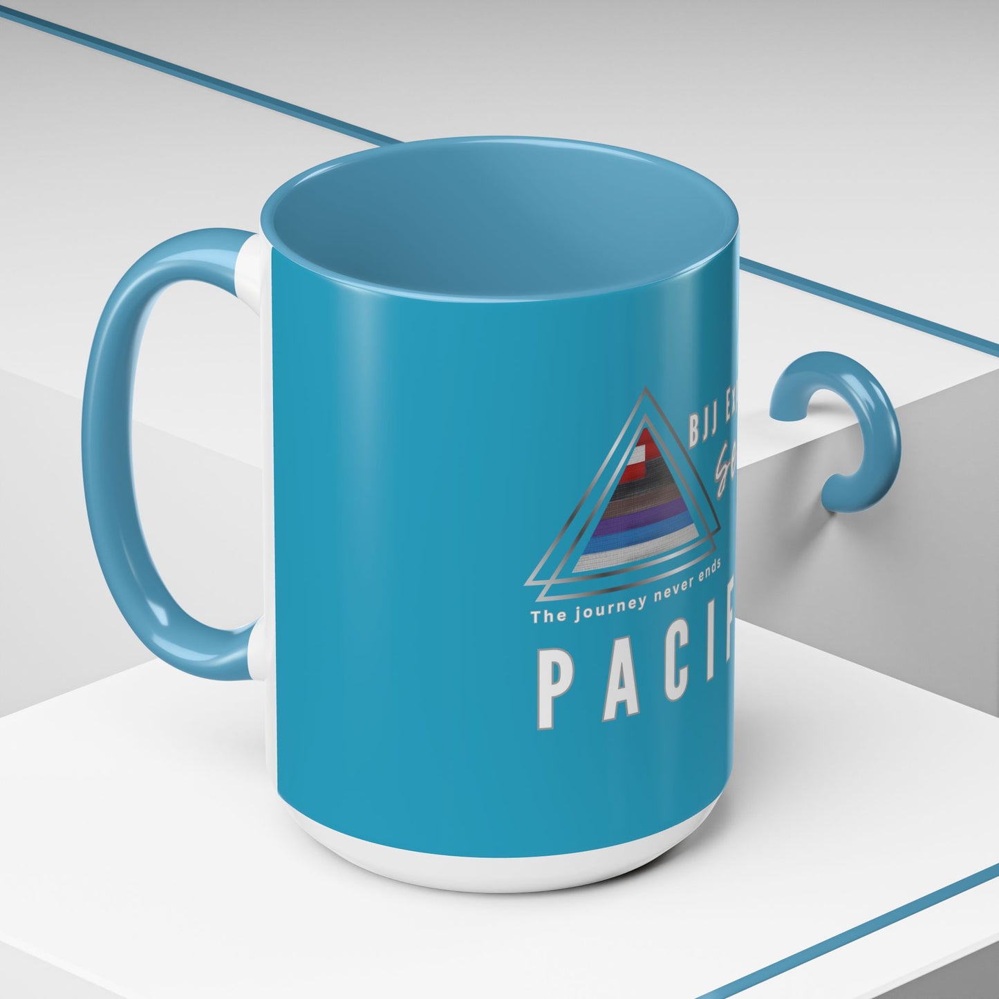 Taza con la experiencia en BJJ de Pacifica