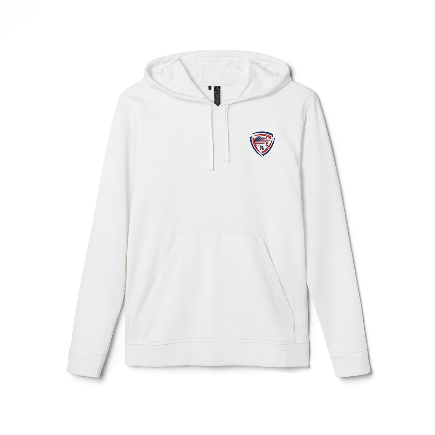 Equipe oficial dos EUA / destaque da adidas® Moletom com capuz unissex de lã 