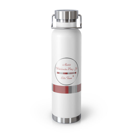 Coleção de garrafas 2024 / Coral Belt / Branco / BC/02 / Garrafa com isolamento a vácuo de cobre, 22oz