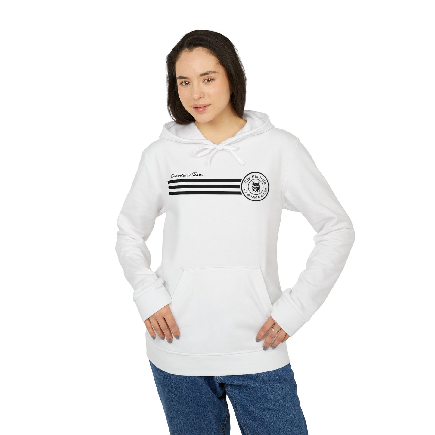 Equipe 2024 Oficial / Ghoast / Figth Time / destaque da adidas® Moletom com capuz unissex de lã 