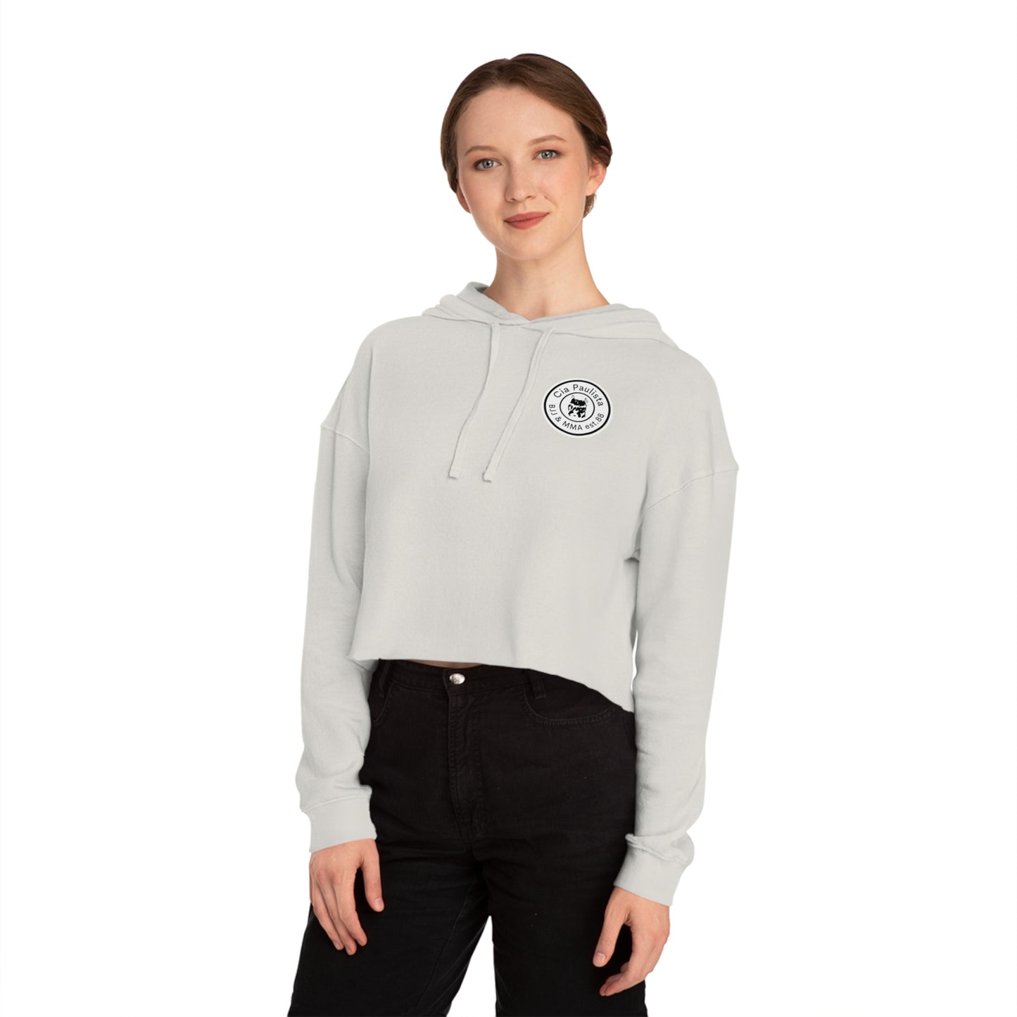 Coleção Feminina: Moletom Feminino / Cropped com Capuz