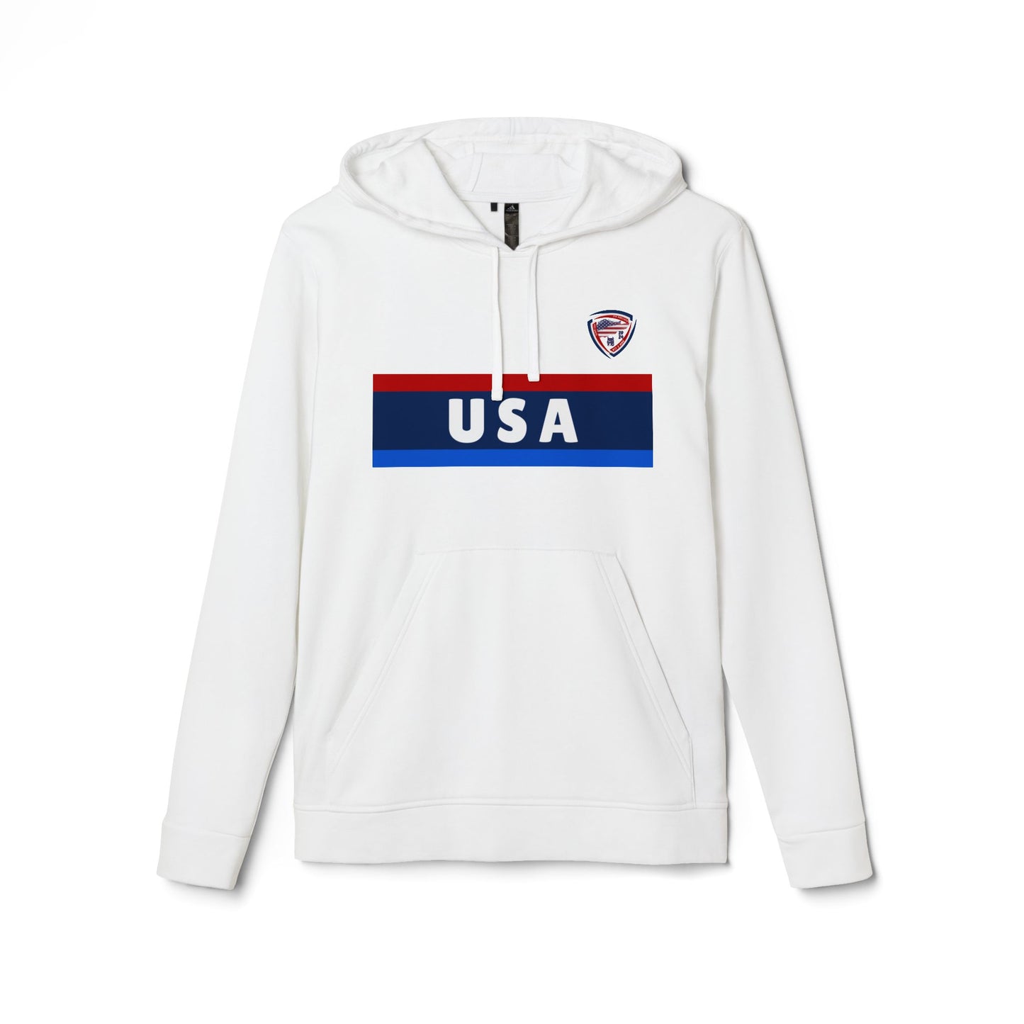 Oficial da equipe dos EUA / Fight Time / destaque da adidas® / Moletom com capuz unissex de lã 