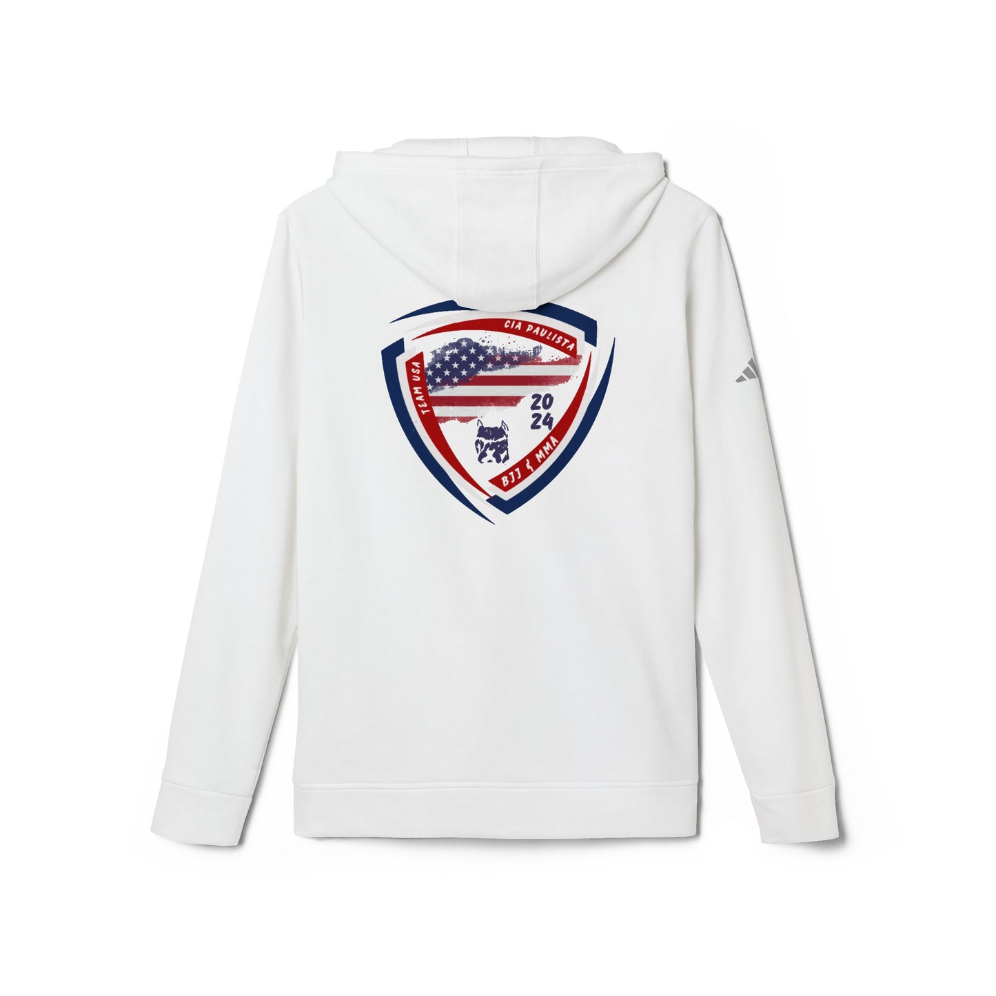 Equipe oficial dos EUA / destaque da adidas® Moletom com capuz unissex de lã 