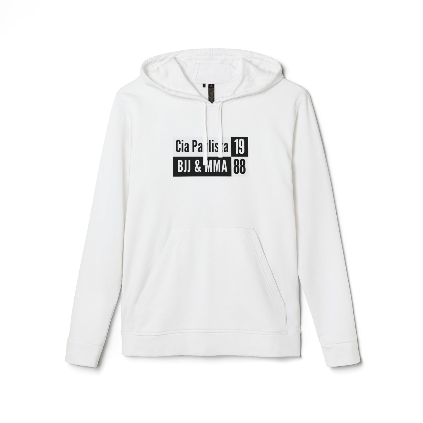 Coleção White to Black 2024 / Retangulo /com adidas® Moletom com capuz unissex Fleece 