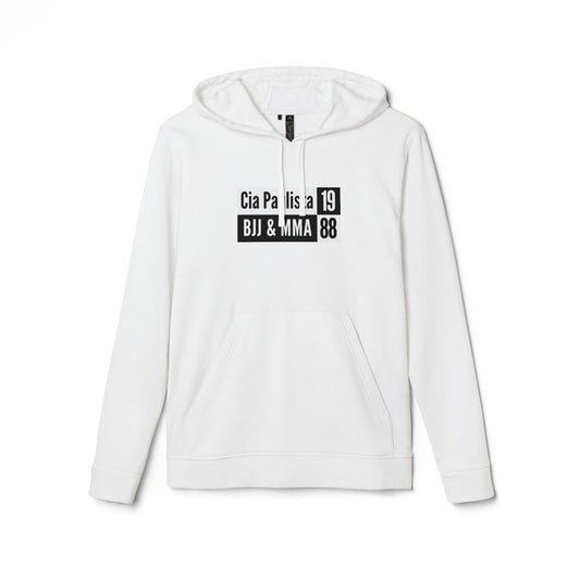 Coleção White to Black 2024 / Retangulo /com adidas® Moletom com capuz unissex Fleece 