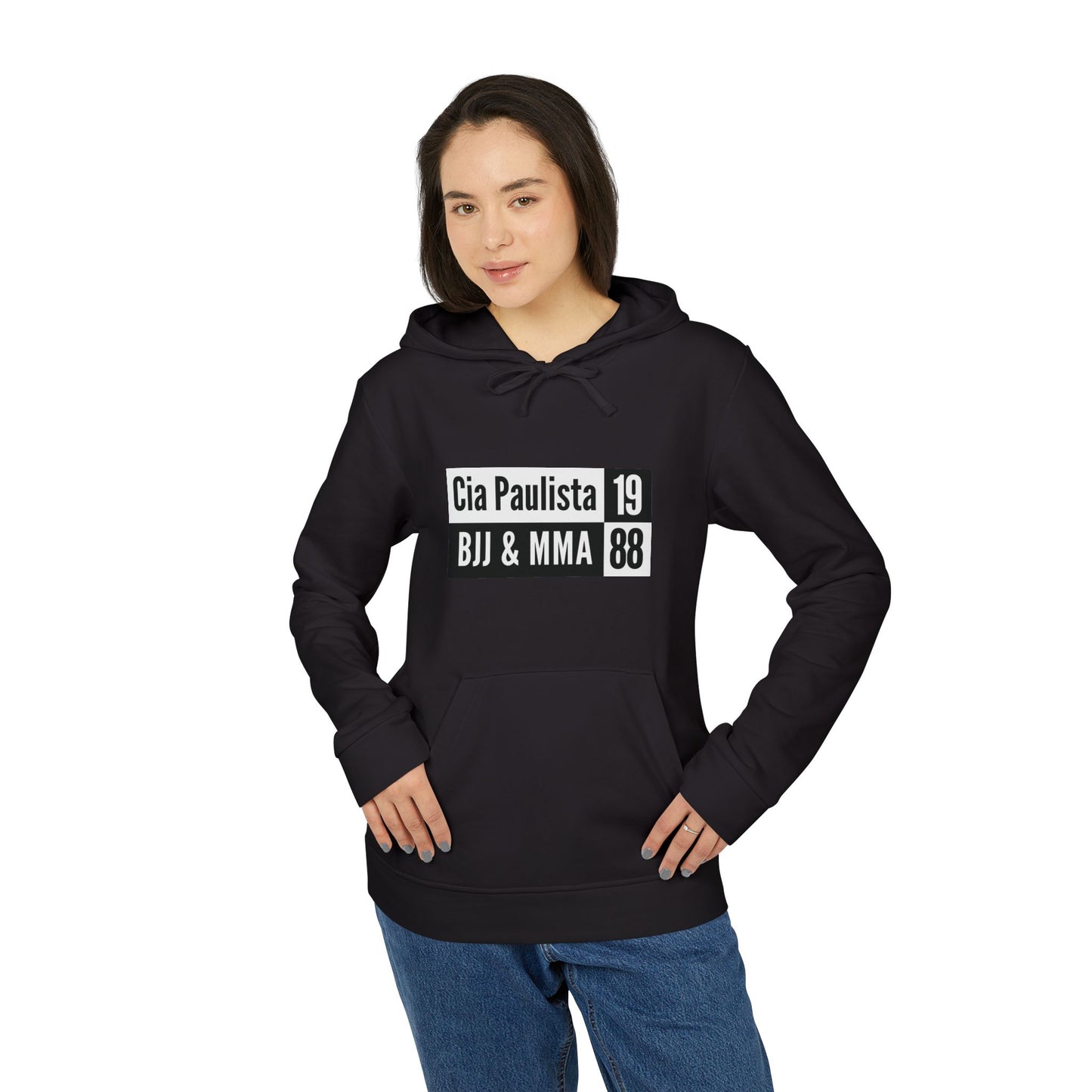 Coleção White to Black 2024 / Retangulo / com adidas® Unisex Fleece Hoodie 