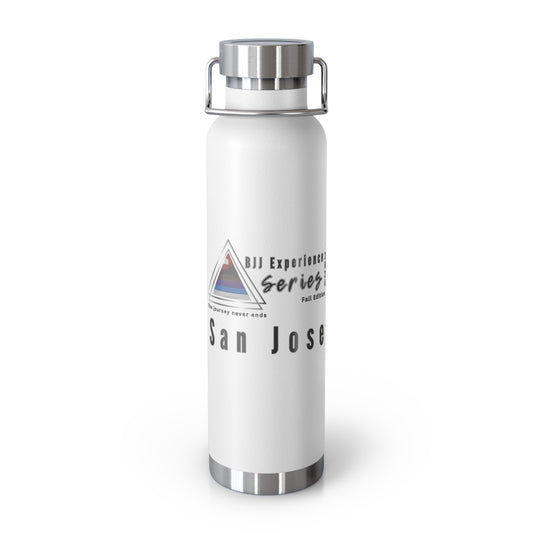 San Jose BJJ Experience / Garrafa de cobre com isolamento a vácuo, 22oz
