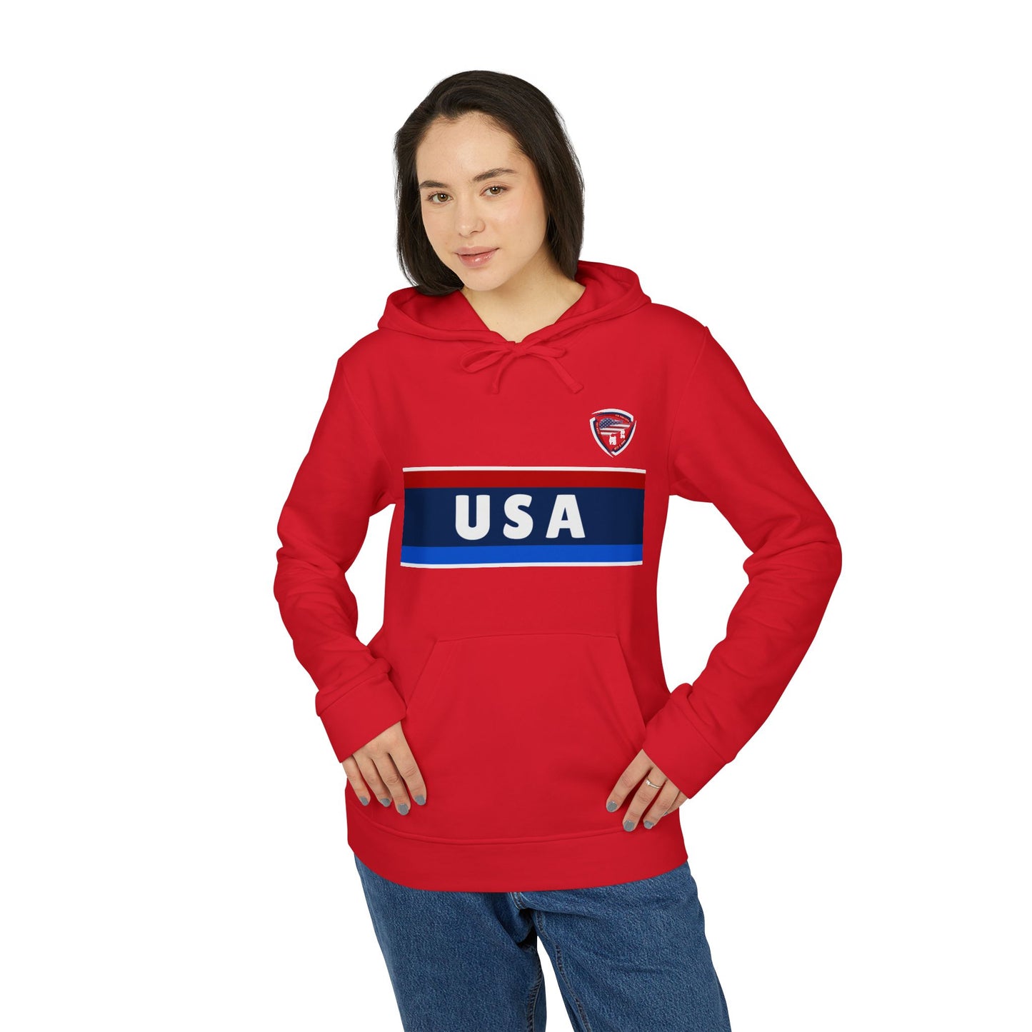 Equipe EUA 2024 / Fight Time / destaque da adidas® / Moletom com capuz unissex 