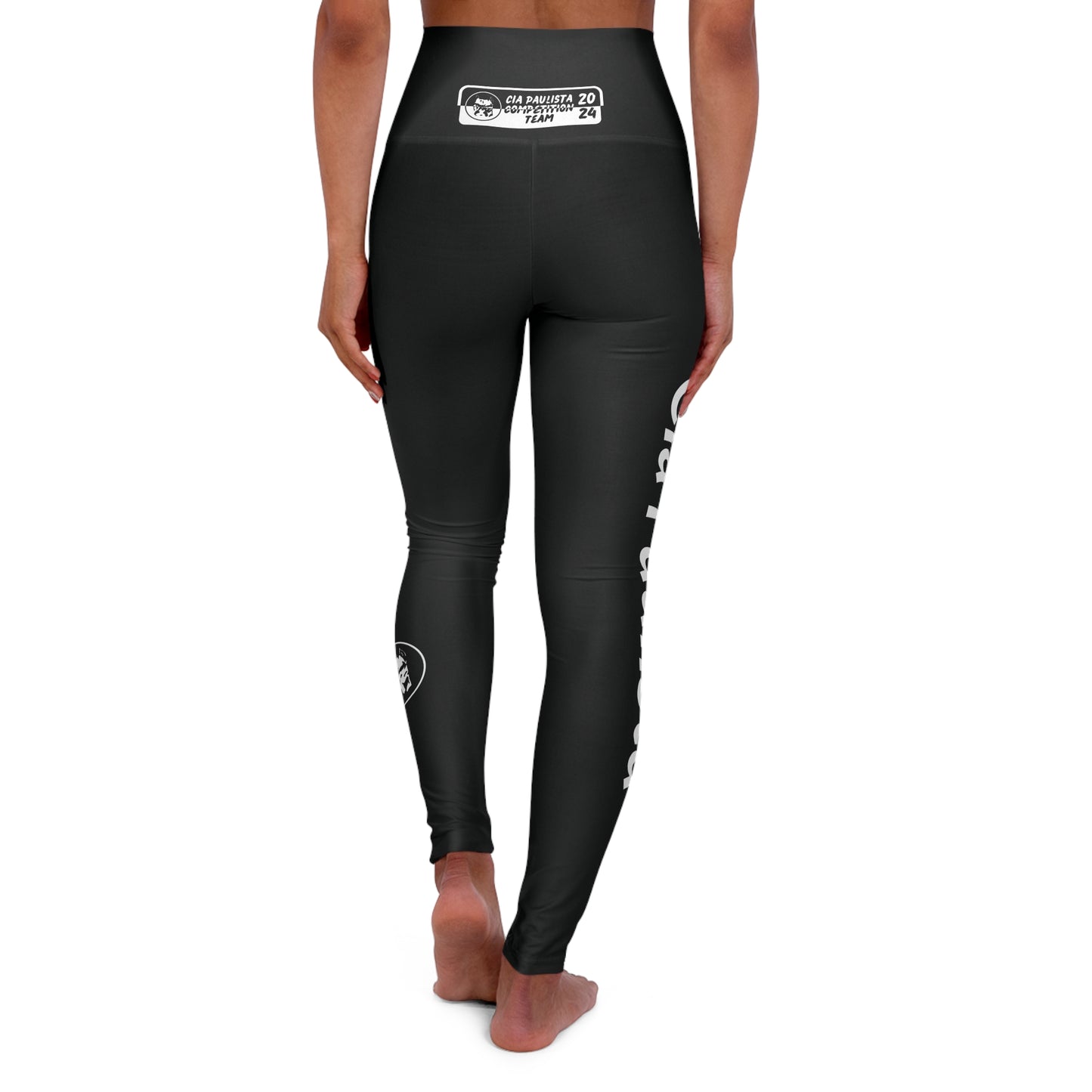Leggings de cintura alta femininas Team 2024 (AOP)