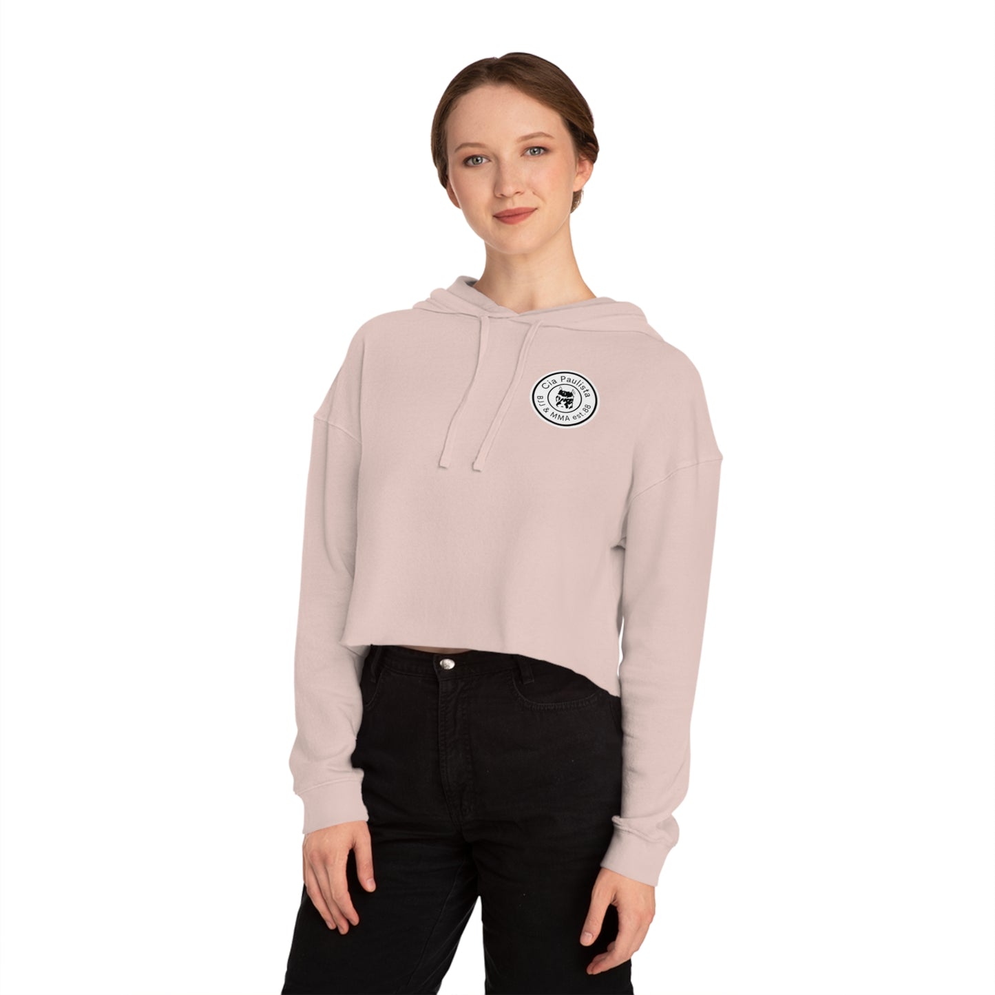 Coleção Feminina: Moletom Feminino / Cropped com Capuz