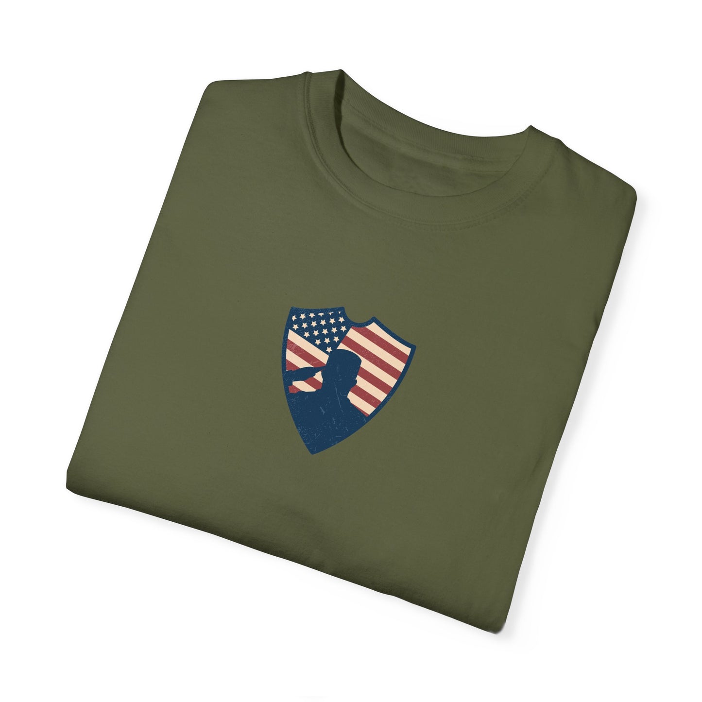 GP /Defending the Land of the Free / Unisex Garment-Dyed T-shirt