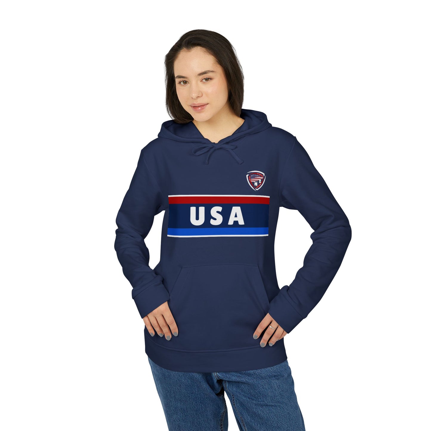 Equipe EUA 2024 / Fight Time / destaque da adidas® / Moletom com capuz unissex 