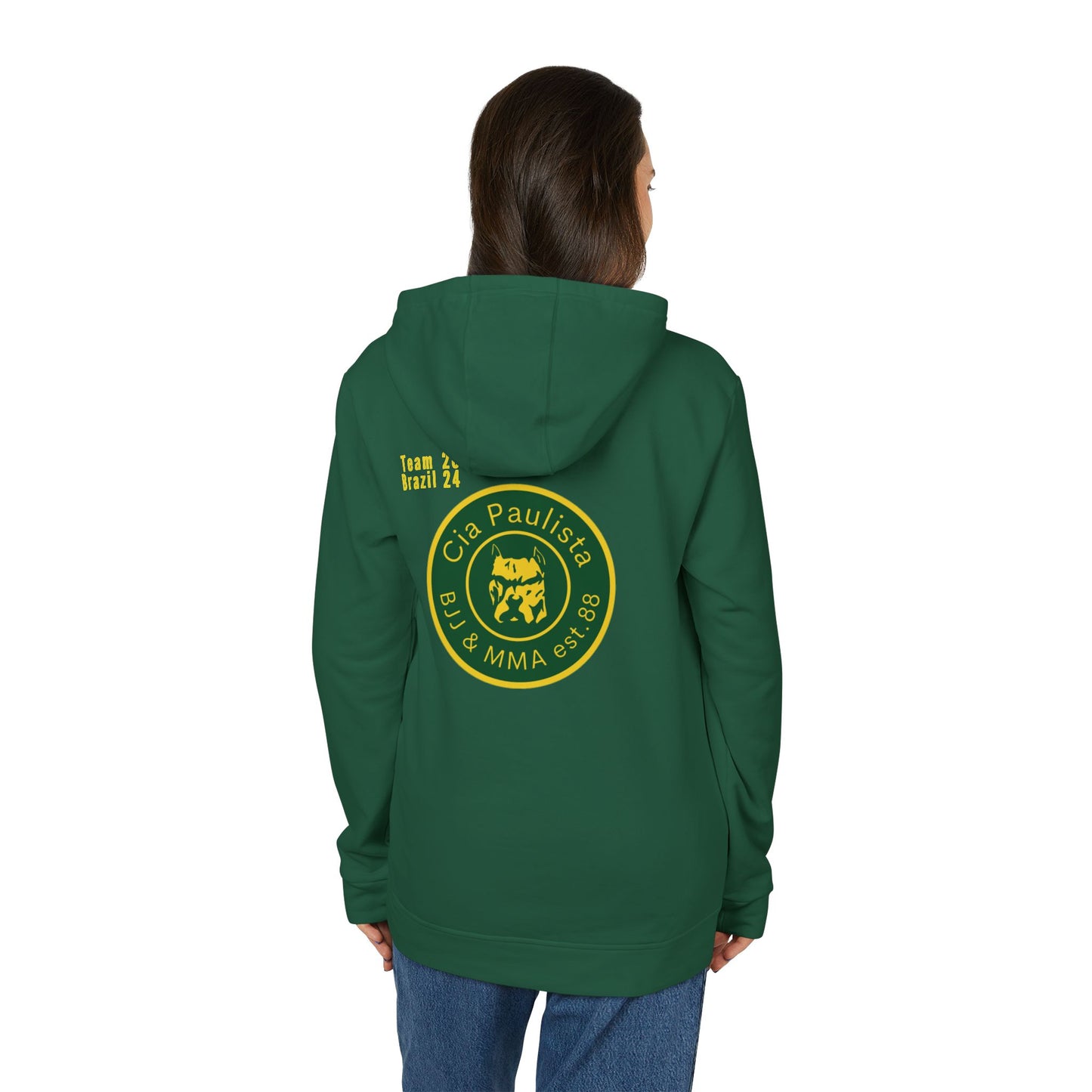 Seleção Brasileira 2024 / Coleção Oficial destaque adidas® Moletom Unissex Fleece 