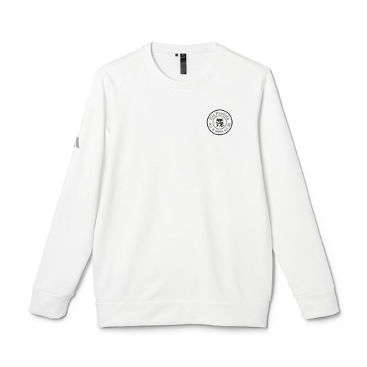 Coleção White to Black 2024/ Ghoast / em destaque por adidas® Moletom com capuz unissex Fleece Crewneck 