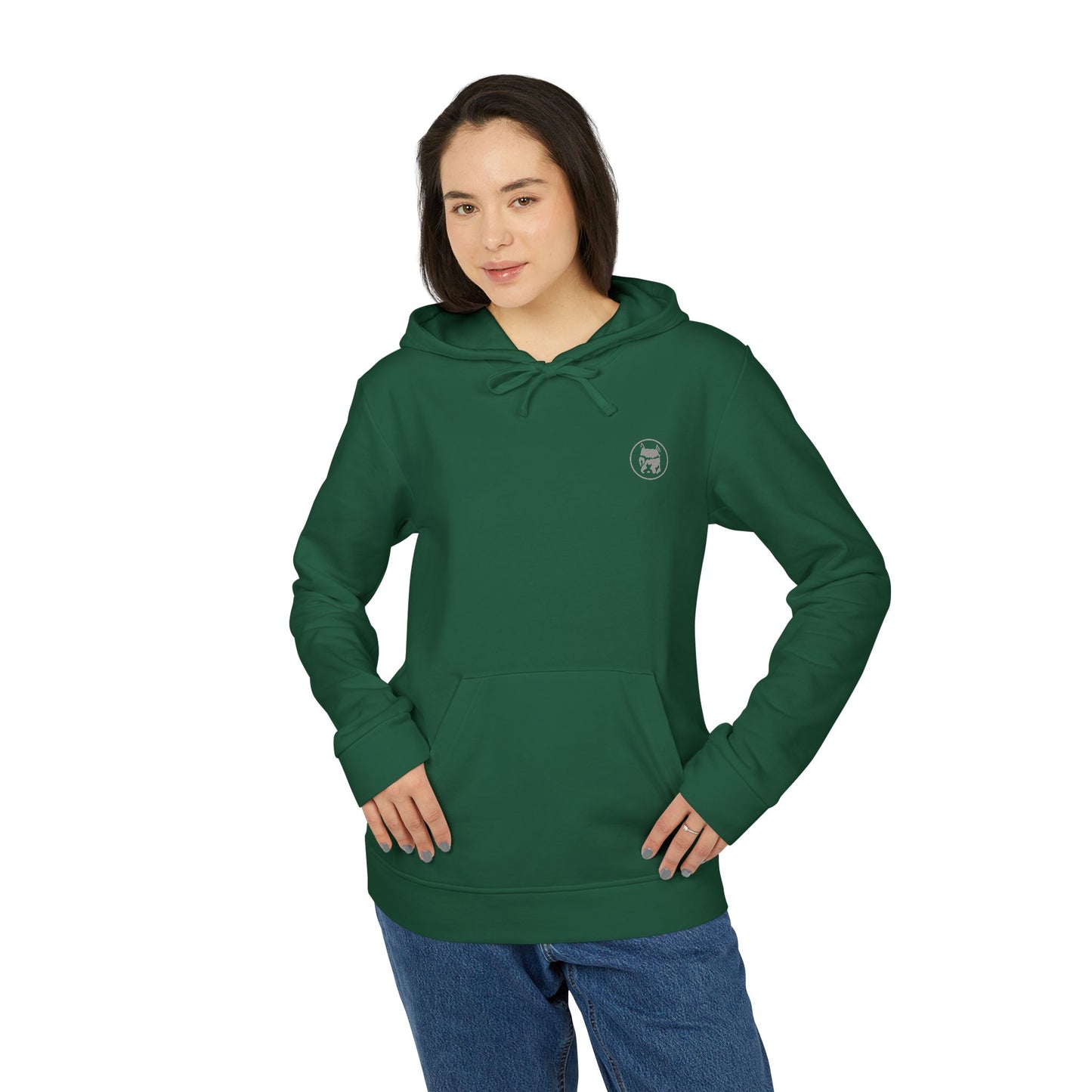 Coleção Urbana 2024/ Just Dog / destaque da adidas® Moletom com capuz unissex de lã 