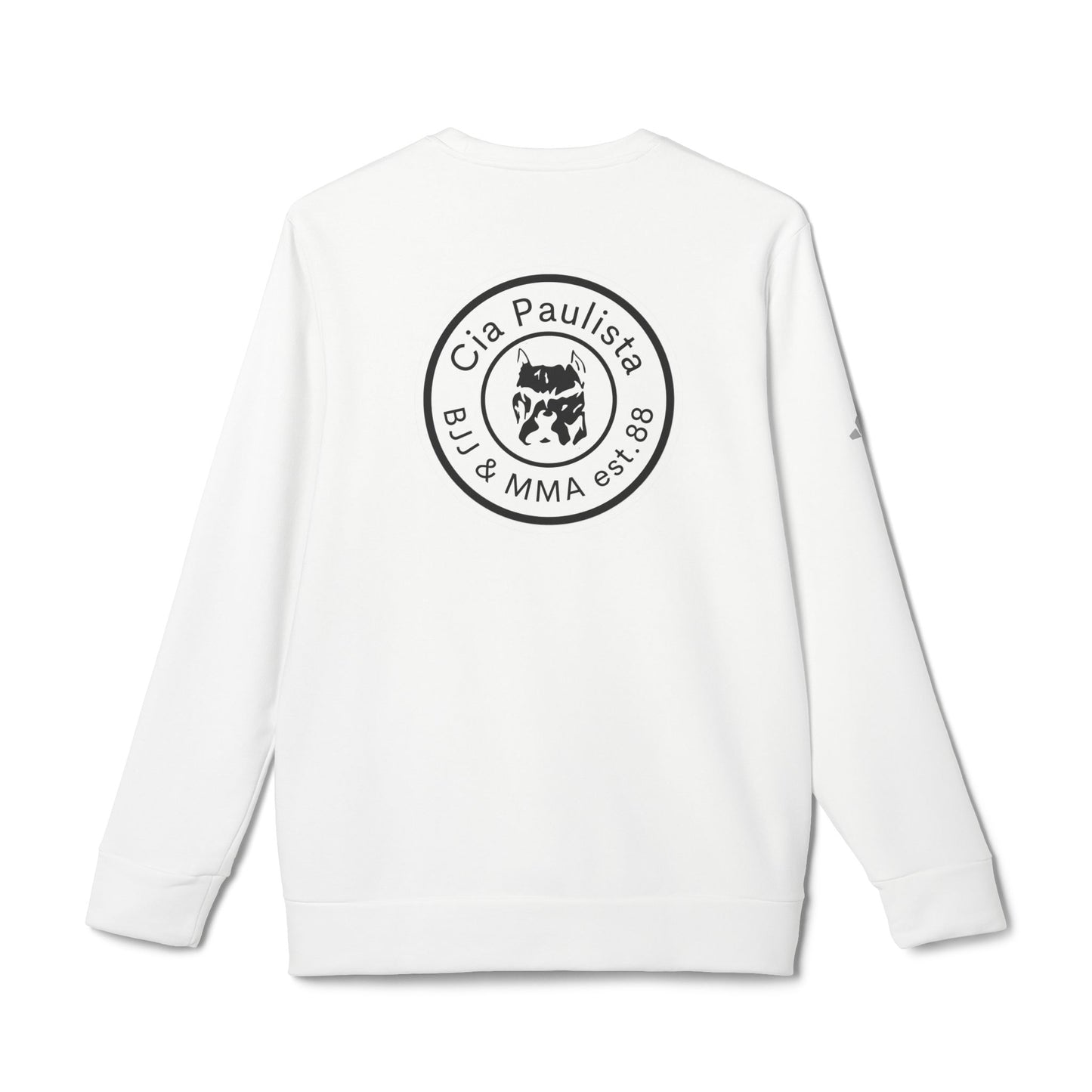 Coleção White to Black 2024/ Ghoast / em destaque por adidas® Moletom com capuz unissex Fleece Crewneck 