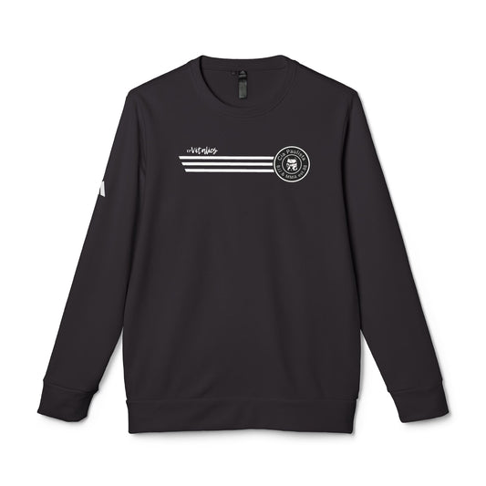Moletom adidas unissex fleece com gola redonda 