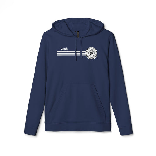 Capuz oficial Coach 2024 / destaque da adidas® / Moletom com capuz unissex de lã 