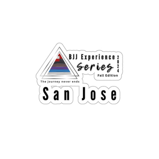 Experiência San Jose BJJ / Adesivos Kiss-Cut