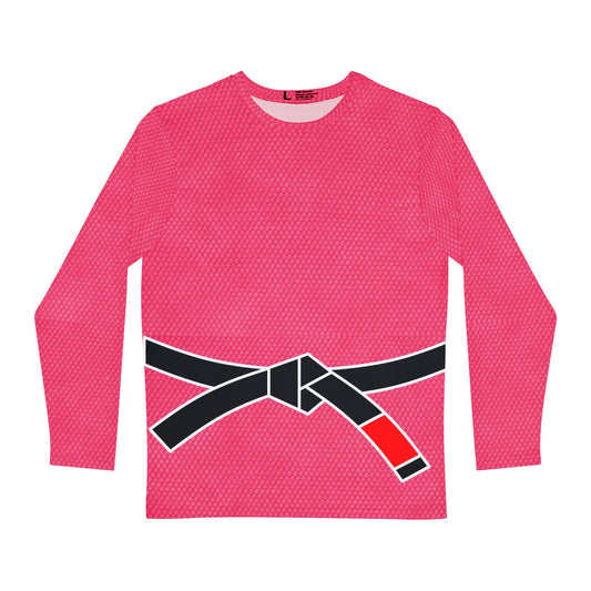 Pajama Pink Black Belt