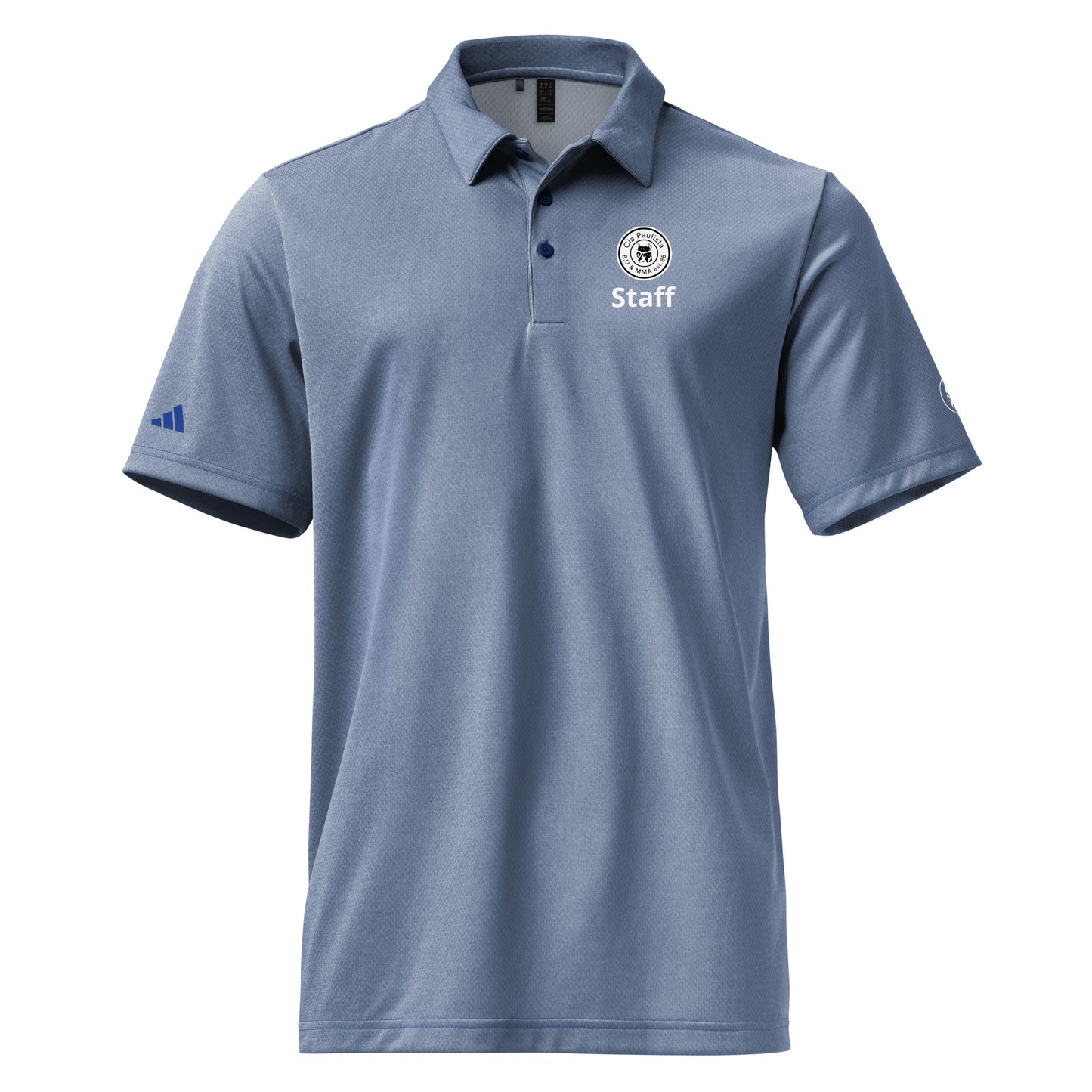Equipe 2024 / Polo / destaque da adidas