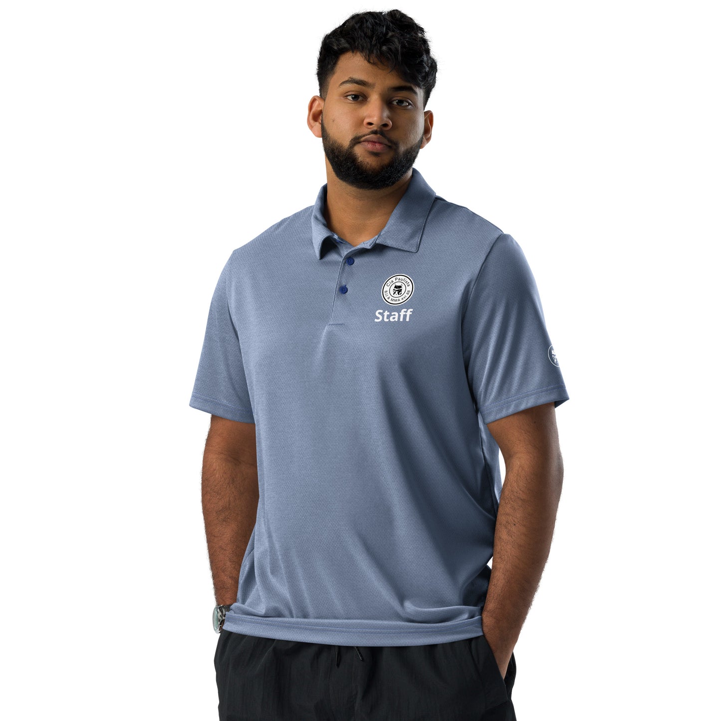 Equipe 2024 / Polo / destaque da adidas